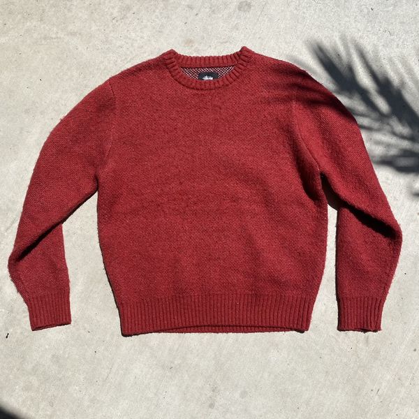 Stussy Stussy 8 Ball Heavy Brushed Mohair Sweater | Grailed