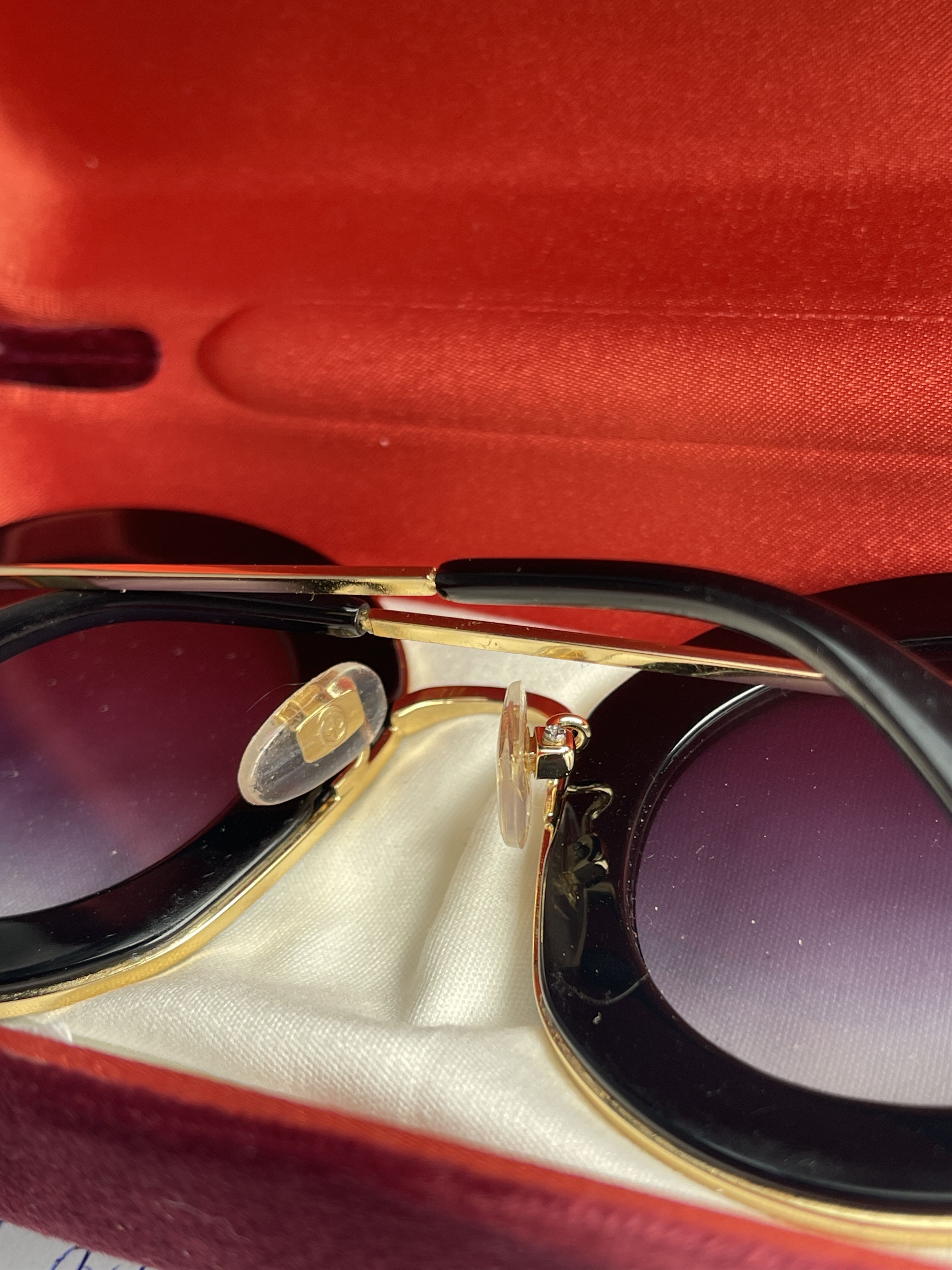 Gucci L’aveugle par amour sunglasses Size ONE SIZE - 4 Thumbnail