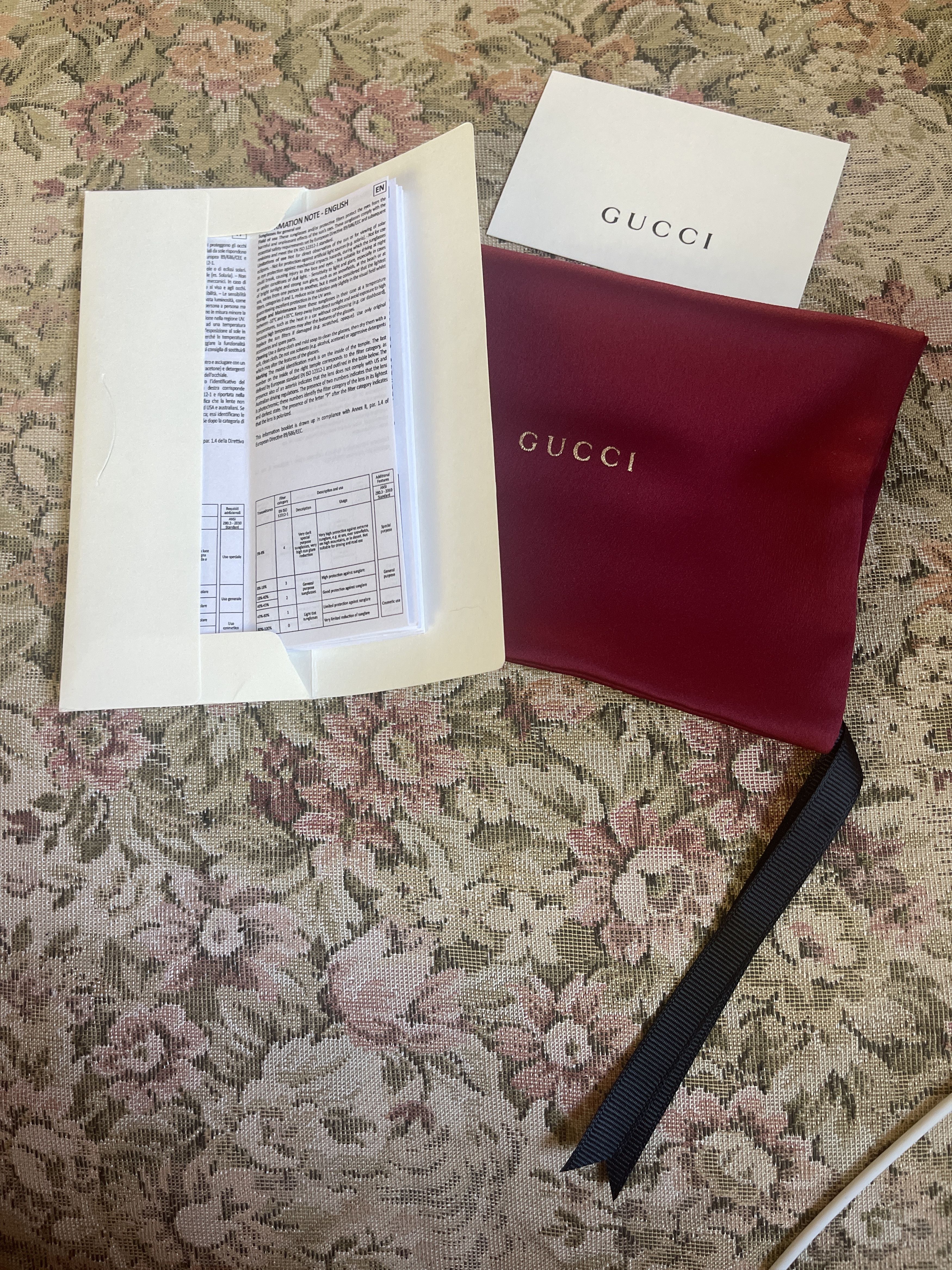 Gucci L’aveugle par amour sunglasses Size ONE SIZE - 7 Thumbnail