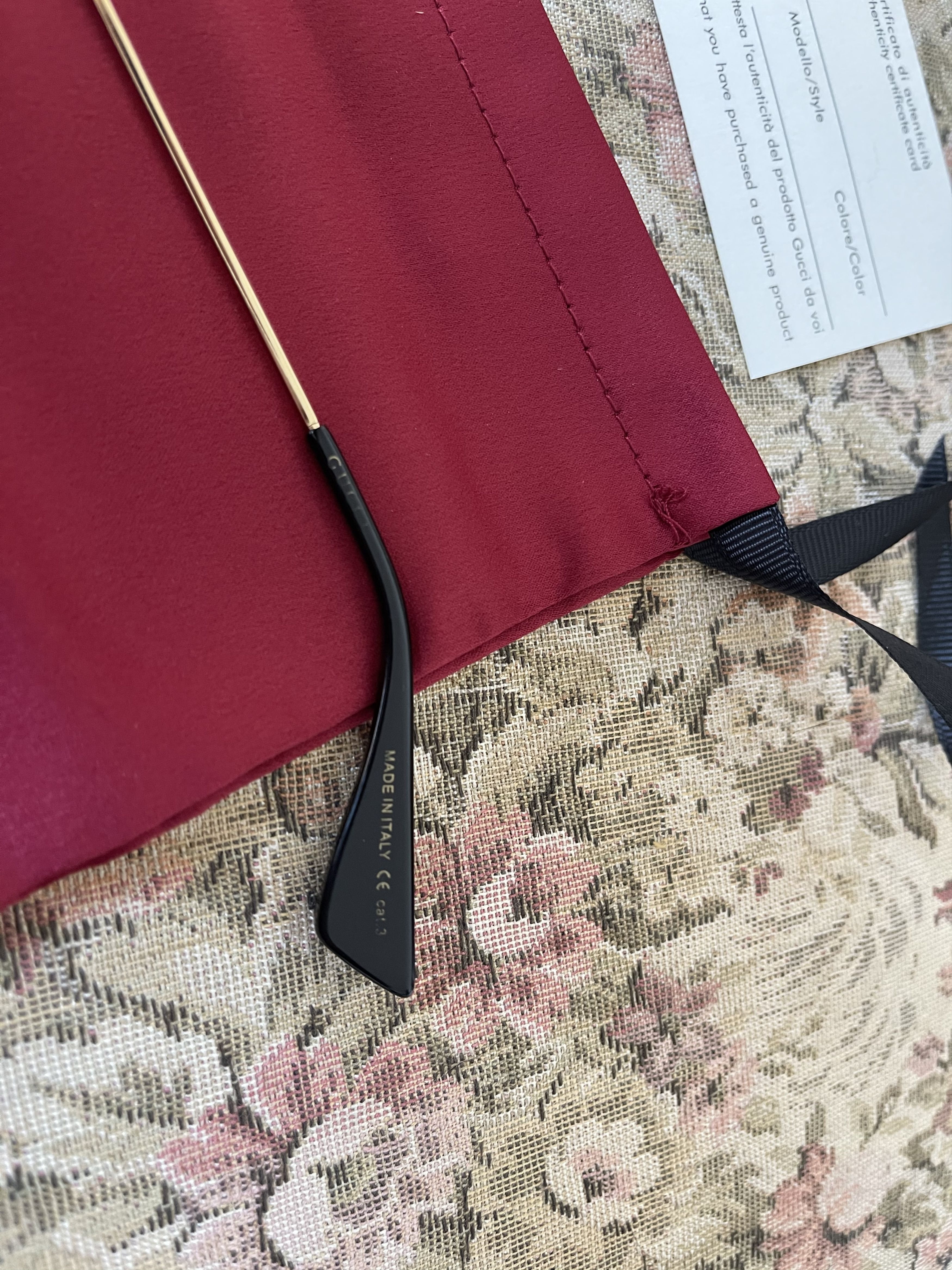 Gucci L’aveugle par amour sunglasses Size ONE SIZE - 11 Thumbnail