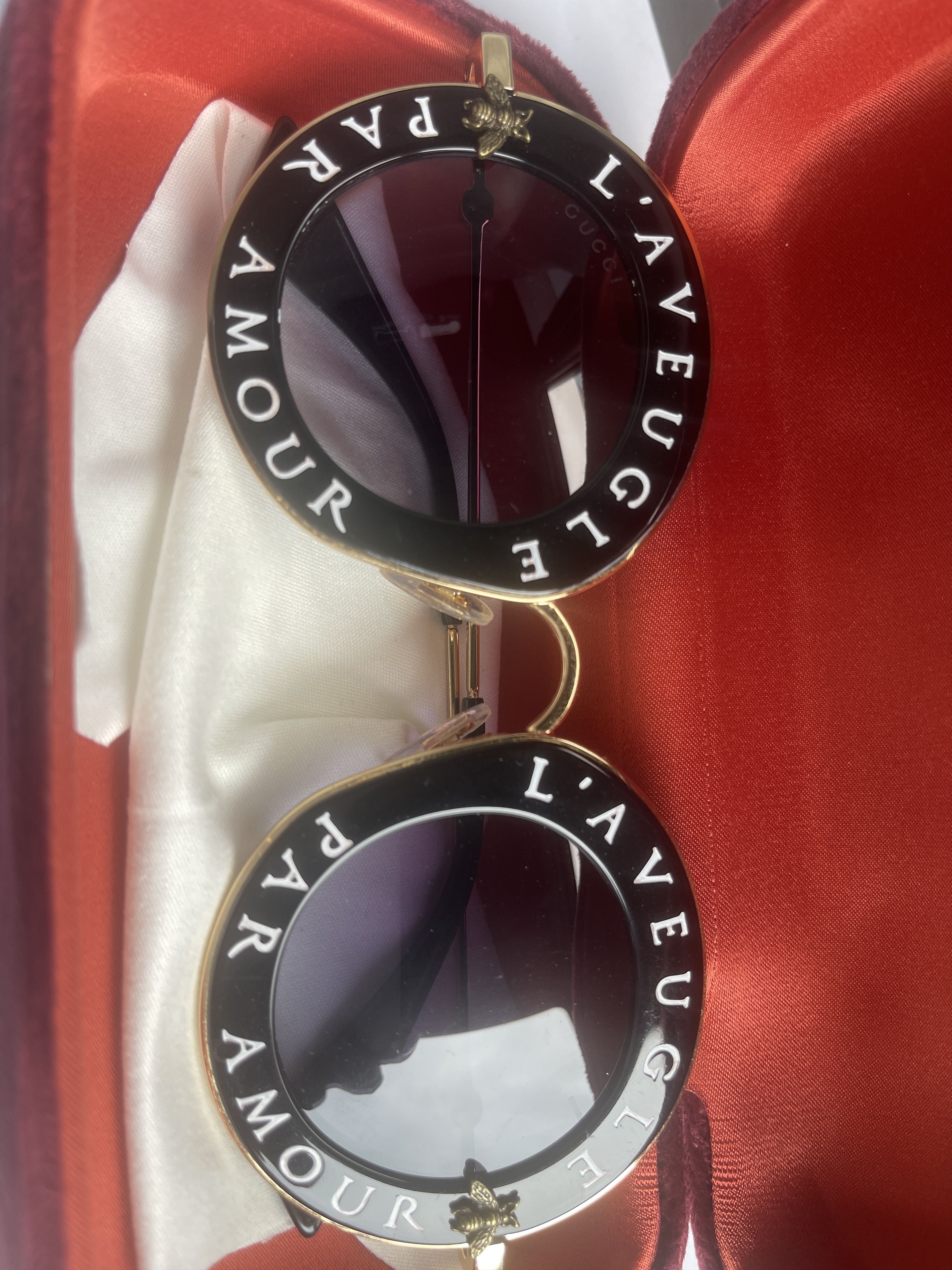 Gucci L’aveugle par amour sunglasses Size ONE SIZE - 2 Thumbnail