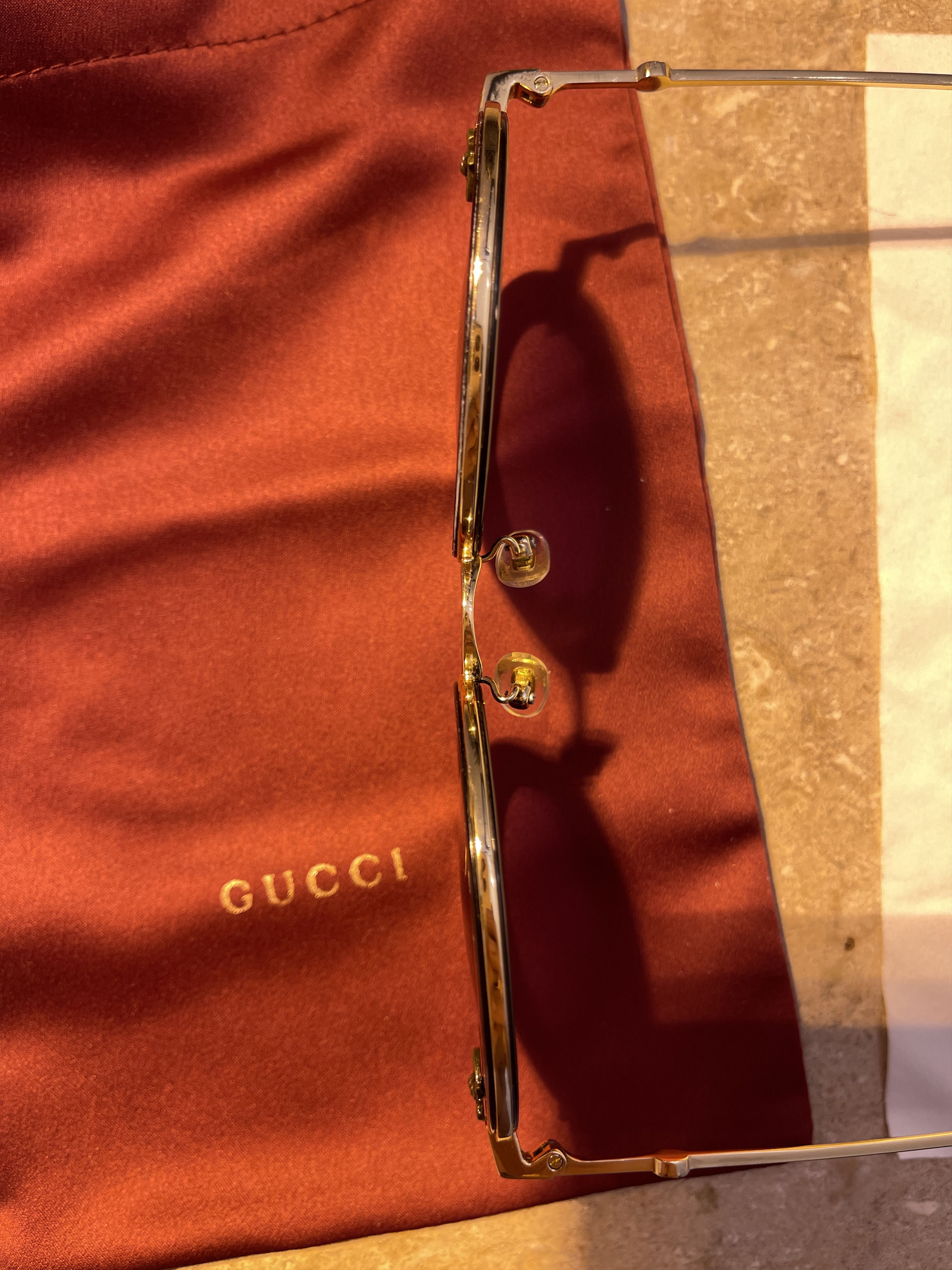 Gucci L’aveugle par amour sunglasses Size ONE SIZE - 19 Thumbnail
