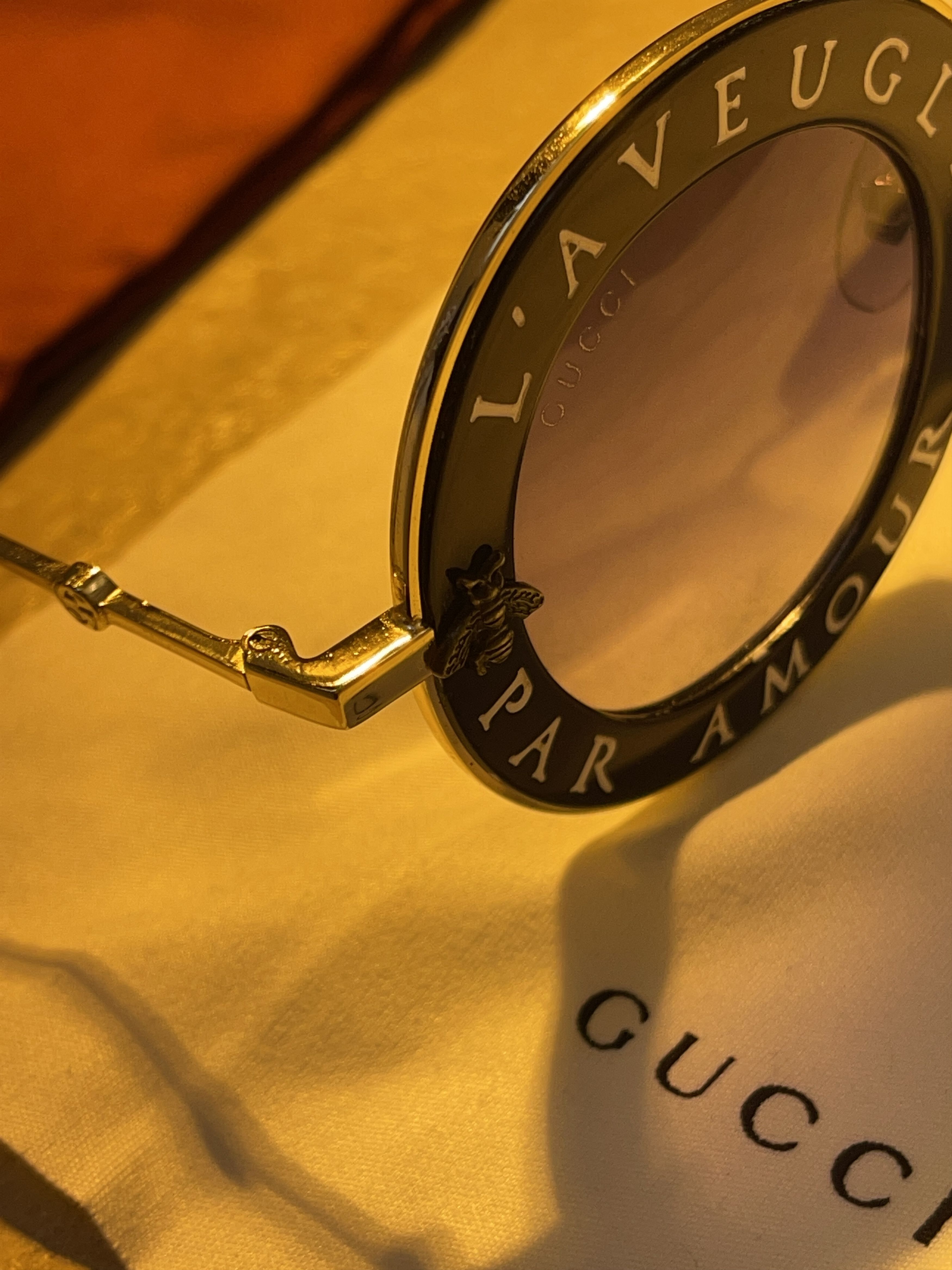 Gucci L’aveugle par amour sunglasses Size ONE SIZE - 17 Thumbnail