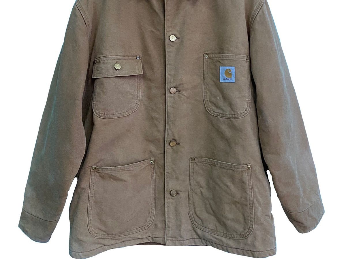 Carhartt VINTAGE CARHARTT CHORE COAT JACKET Size US L / EU 52-54 / 3 - 3 Thumbnail