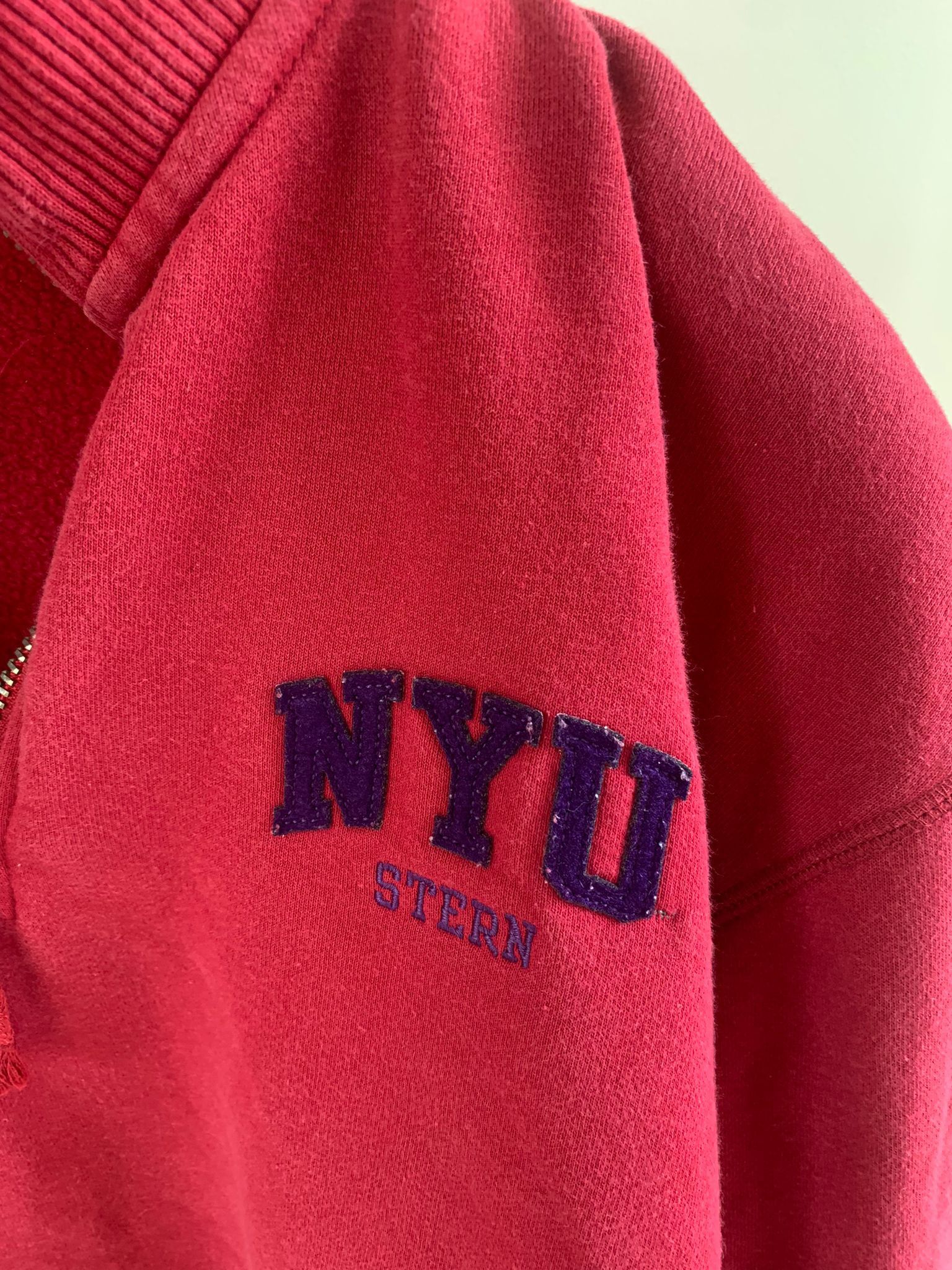 Champion NYU Stern Embroidered Hoodie in Red Size US M / EU 48-50 / 2 - 5 Thumbnail