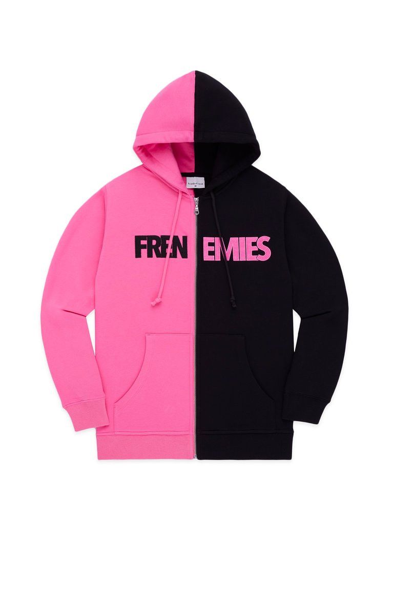 Teddy fresh split zip up hoodie sale