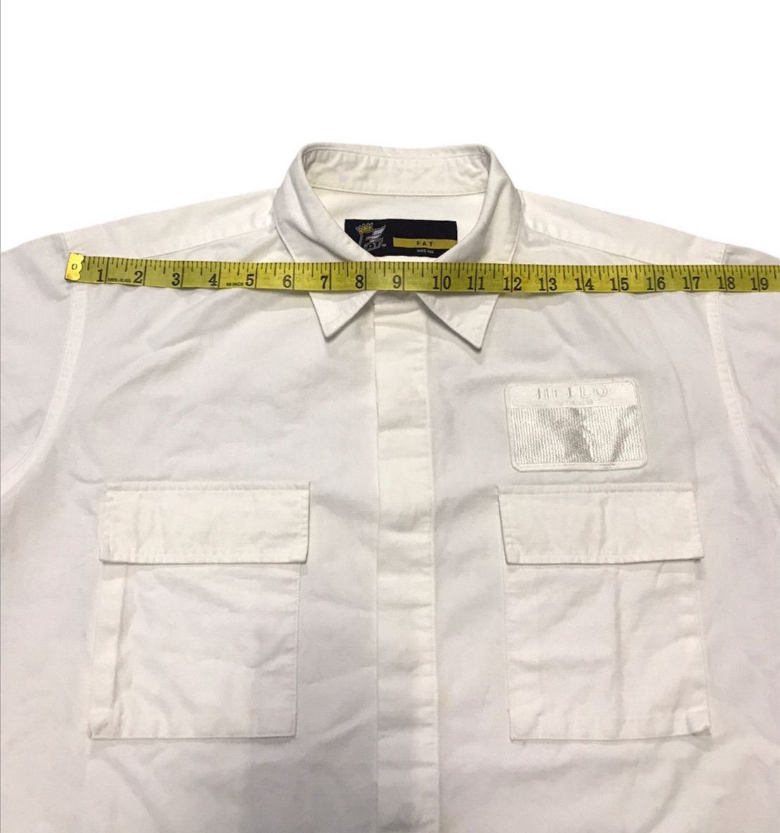 Fat Tokyo × Japanese Brand FAT @FATYO Mens Rugged Long Sleeve Button Work Shirt Size US XL / EU 56 / 4 - 21 Thumbnail