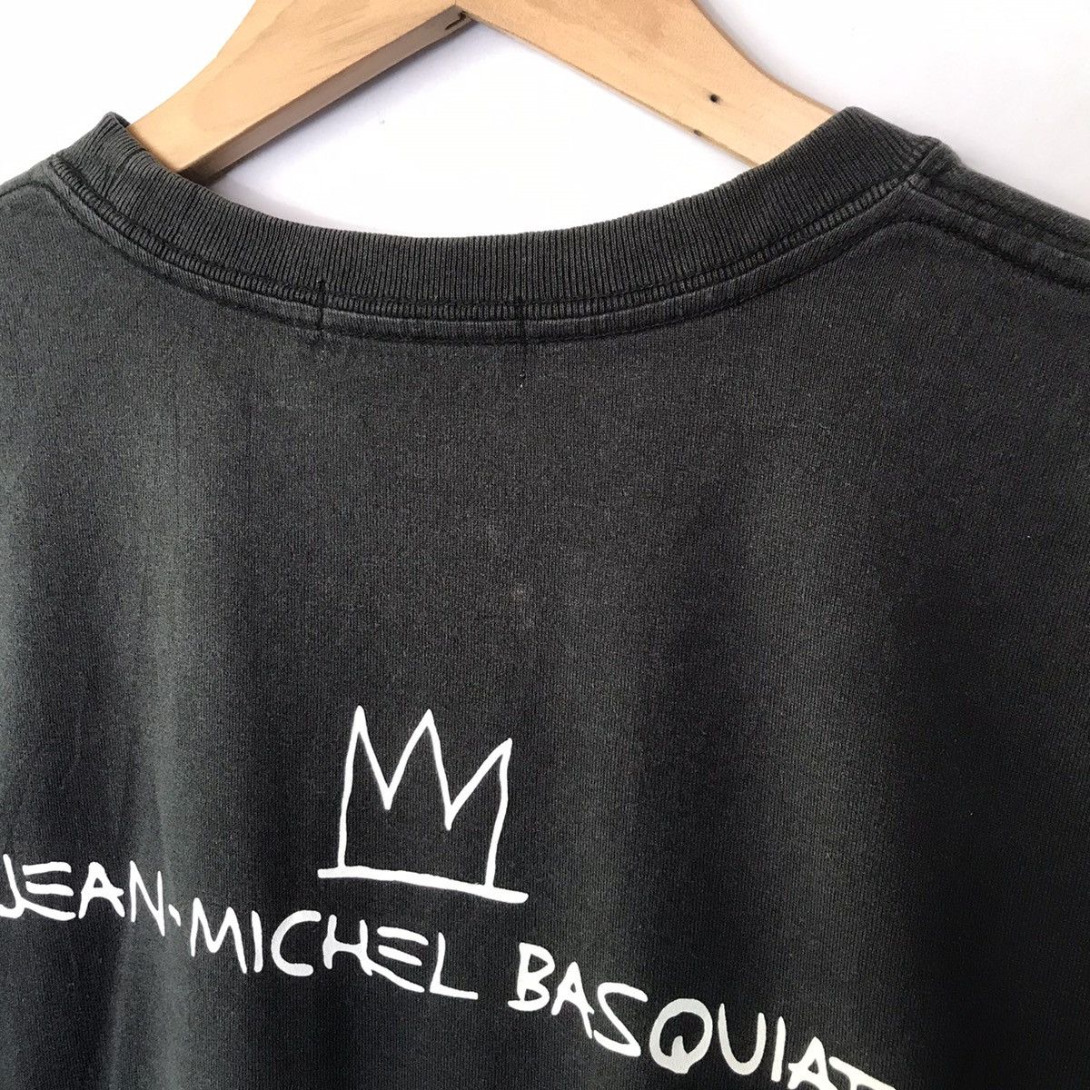 Jean-Michel Basquiat × Vintage Jean michel basquiat “Jersey job Walcott” design tshir Size US L / EU 52-54 / 3 - 5 Thumbnail