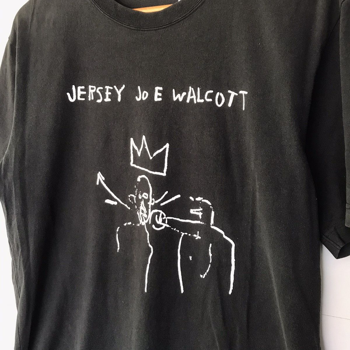 Jean-Michel Basquiat × Vintage Jean michel basquiat “Jersey job Walcott” design tshir Size US L / EU 52-54 / 3 - 2 Thumbnail