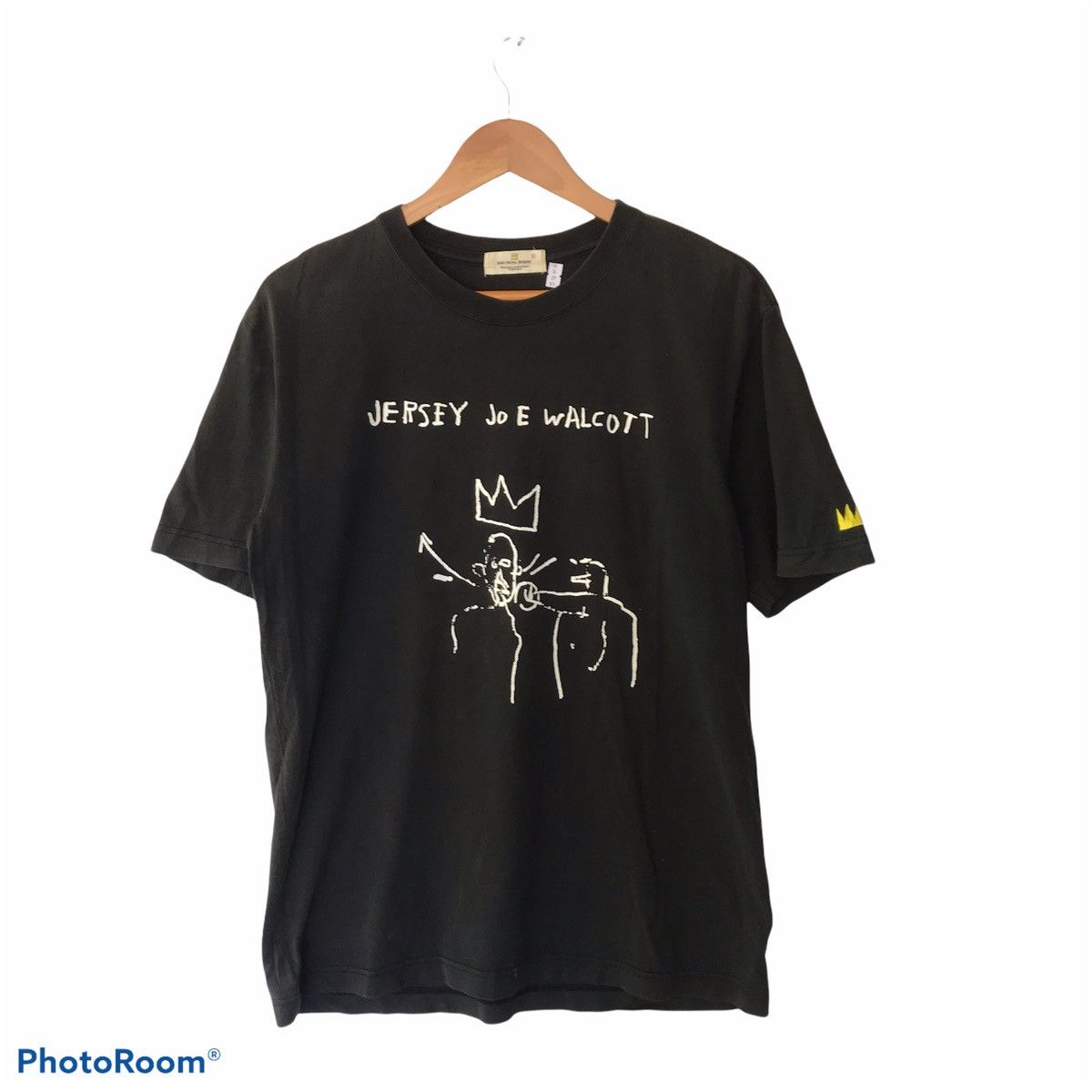 Jean-Michel Basquiat × Vintage Jean michel basquiat “Jersey job Walcott” design tshir Size US L / EU 52-54 / 3 - 1 Thumbnail