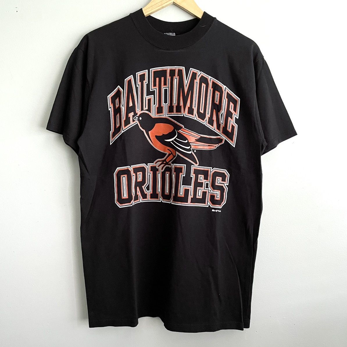 BALTIMORE ORIOLES VINTAGE 1995 RUSSELL ATHLETIC T-SHIRT ADULT LARGE