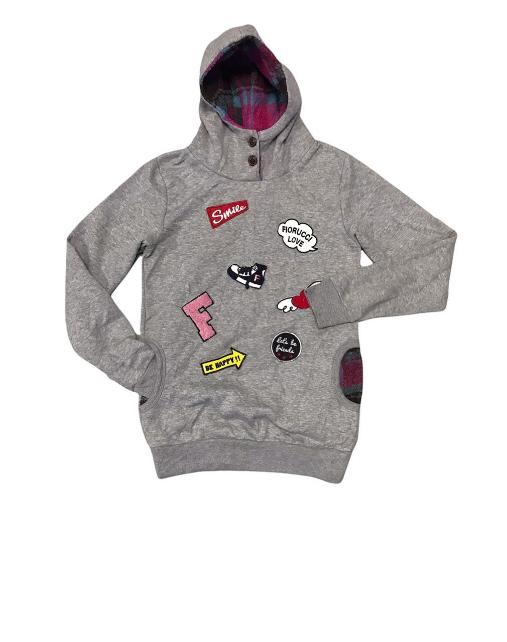 Fiorucci Fiorucci Sweatshirt Patches Hoodies Size US S / EU 44-46 / 1 - 1 Thumbnail