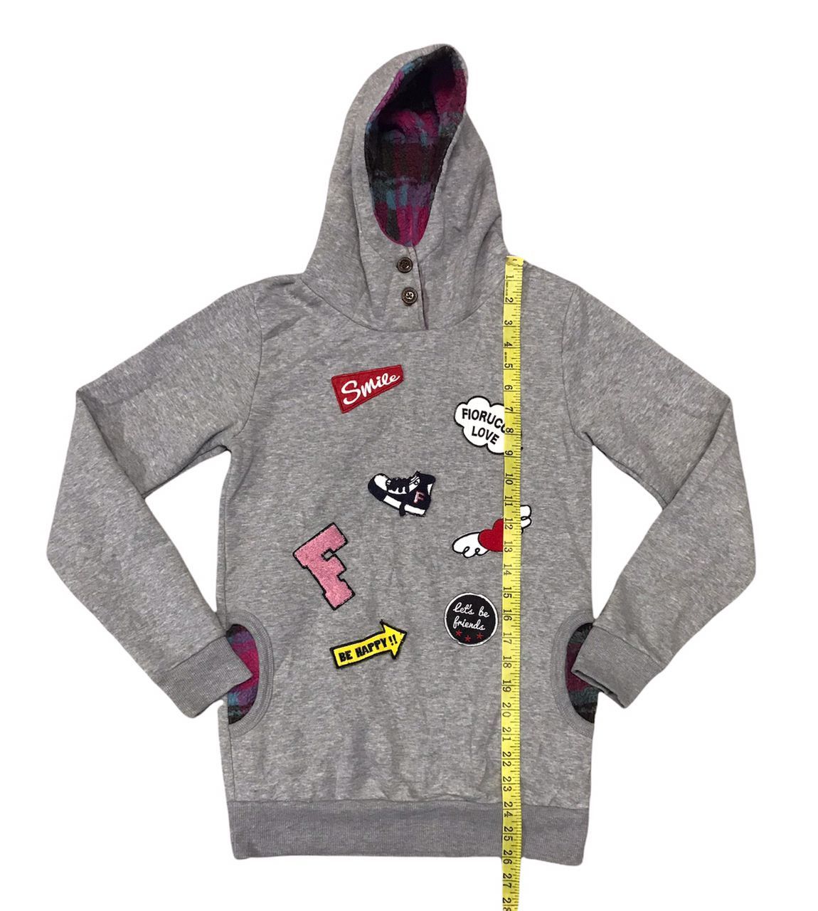Fiorucci Fiorucci Sweatshirt Patches Hoodies Size US S / EU 44-46 / 1 - 17 Thumbnail