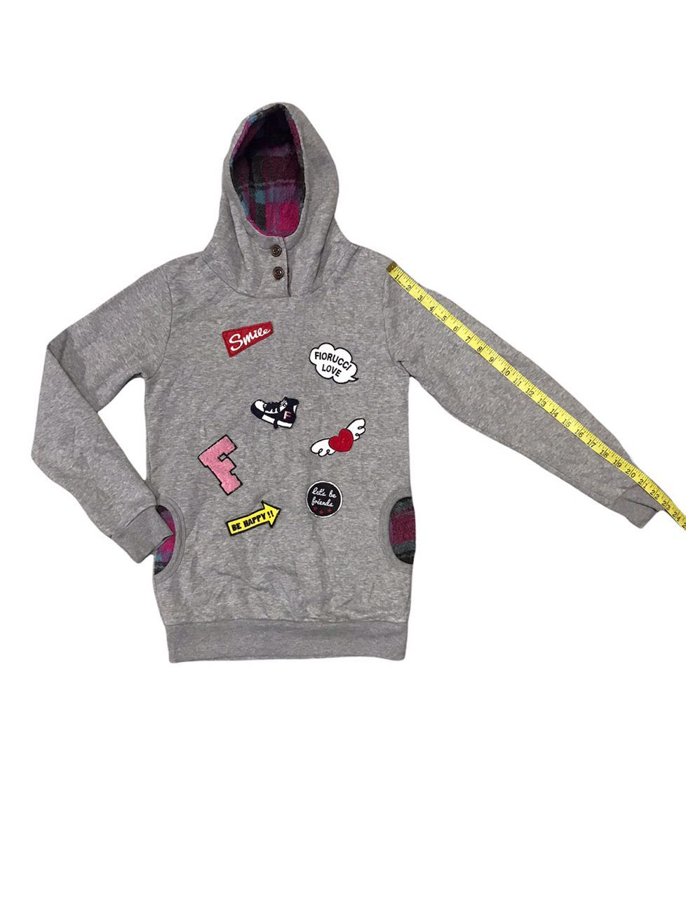 Fiorucci Fiorucci Sweatshirt Patches Hoodies Size US S / EU 44-46 / 1 - 16 Thumbnail
