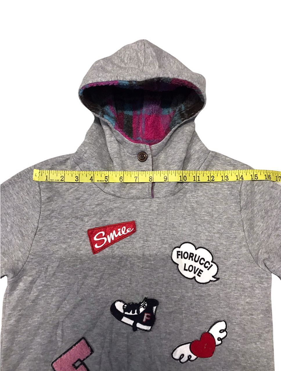 Fiorucci Fiorucci Sweatshirt Patches Hoodies Size US S / EU 44-46 / 1 - 14 Thumbnail
