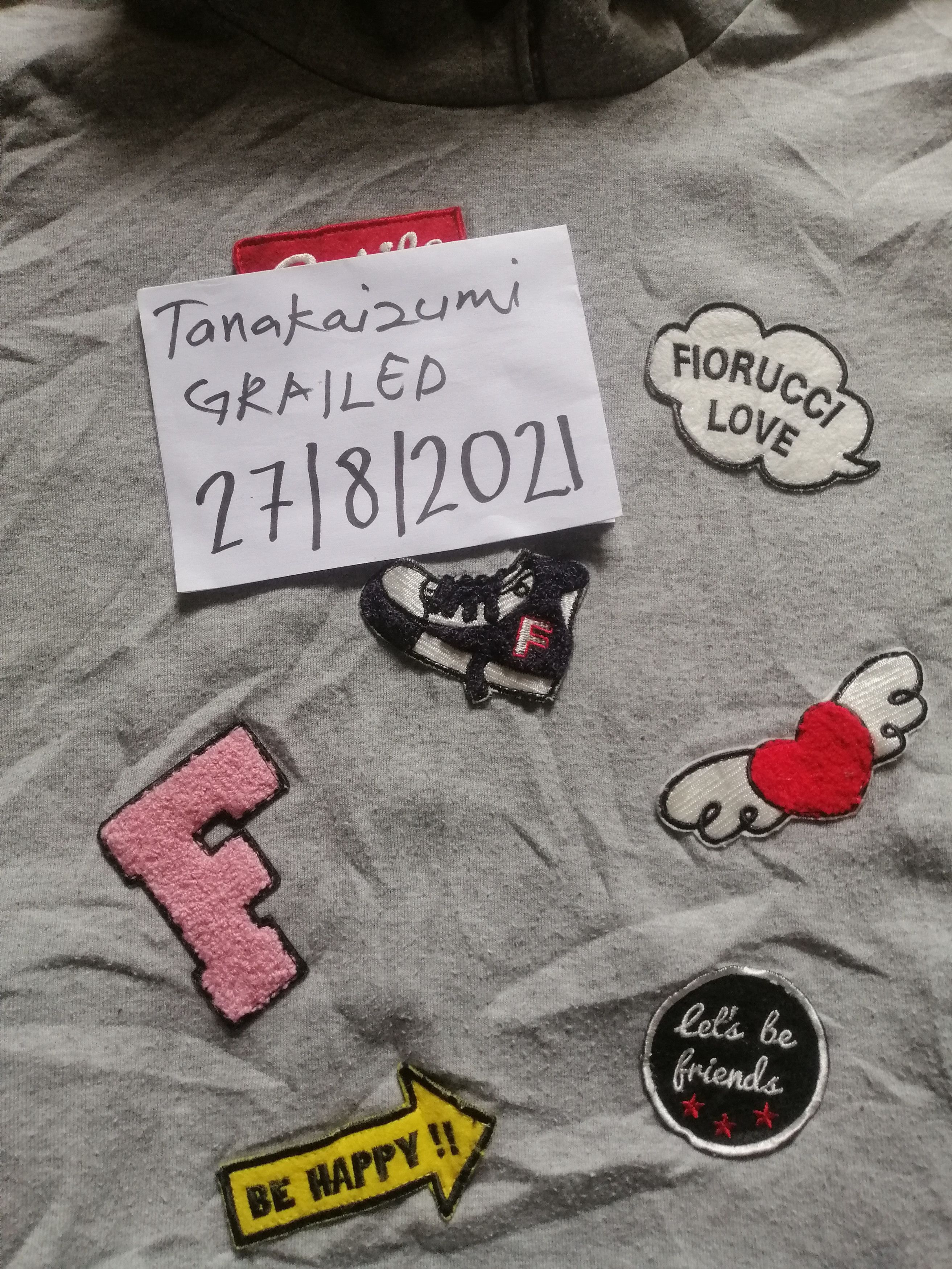 Fiorucci Fiorucci Sweatshirt Patches Hoodies Size US S / EU 44-46 / 1 - 19 Thumbnail
