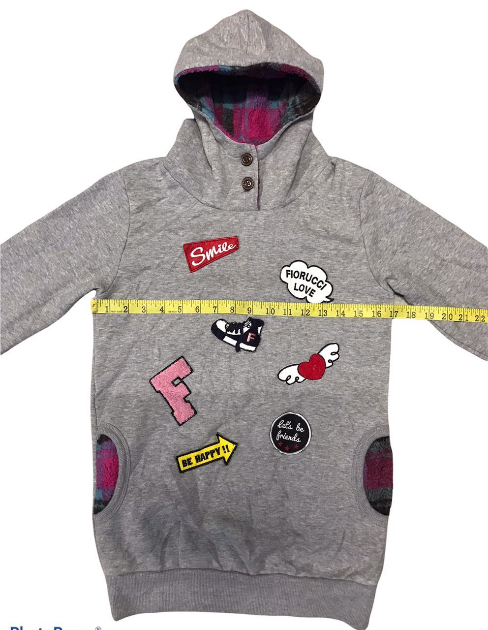 Fiorucci Fiorucci Sweatshirt Patches Hoodies Size US S / EU 44-46 / 1 - 13 Thumbnail