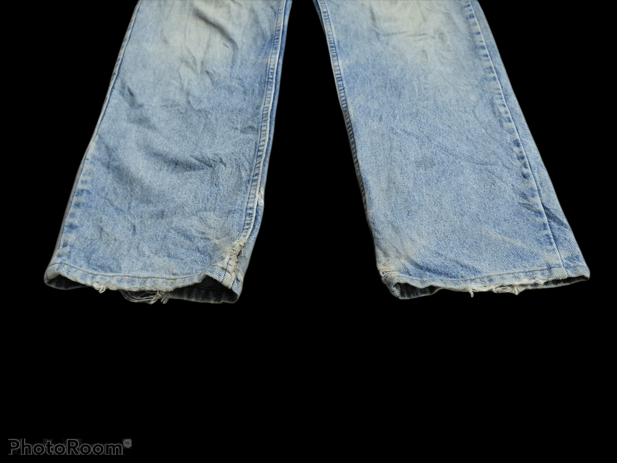 Levi's Vintage Clothing × Vintage Vintage 90s Levi's 510 Distressed Denim Pants Size US 32 / EU 48 - 2 Thumbnail