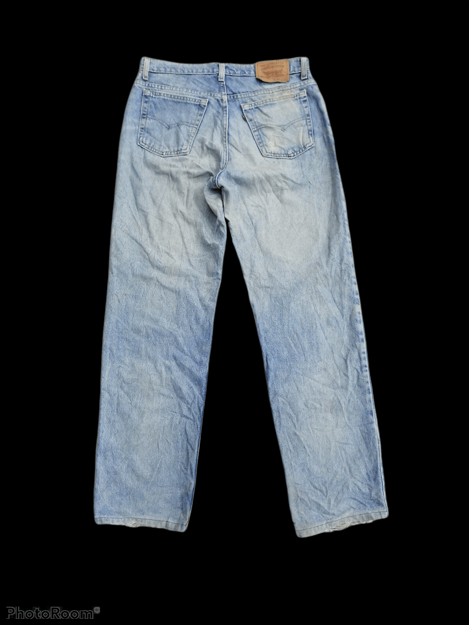 Levi's Vintage Clothing × Vintage Vintage 90s Levi's 510 Distressed Denim Pants Size US 32 / EU 48 - 4 Thumbnail