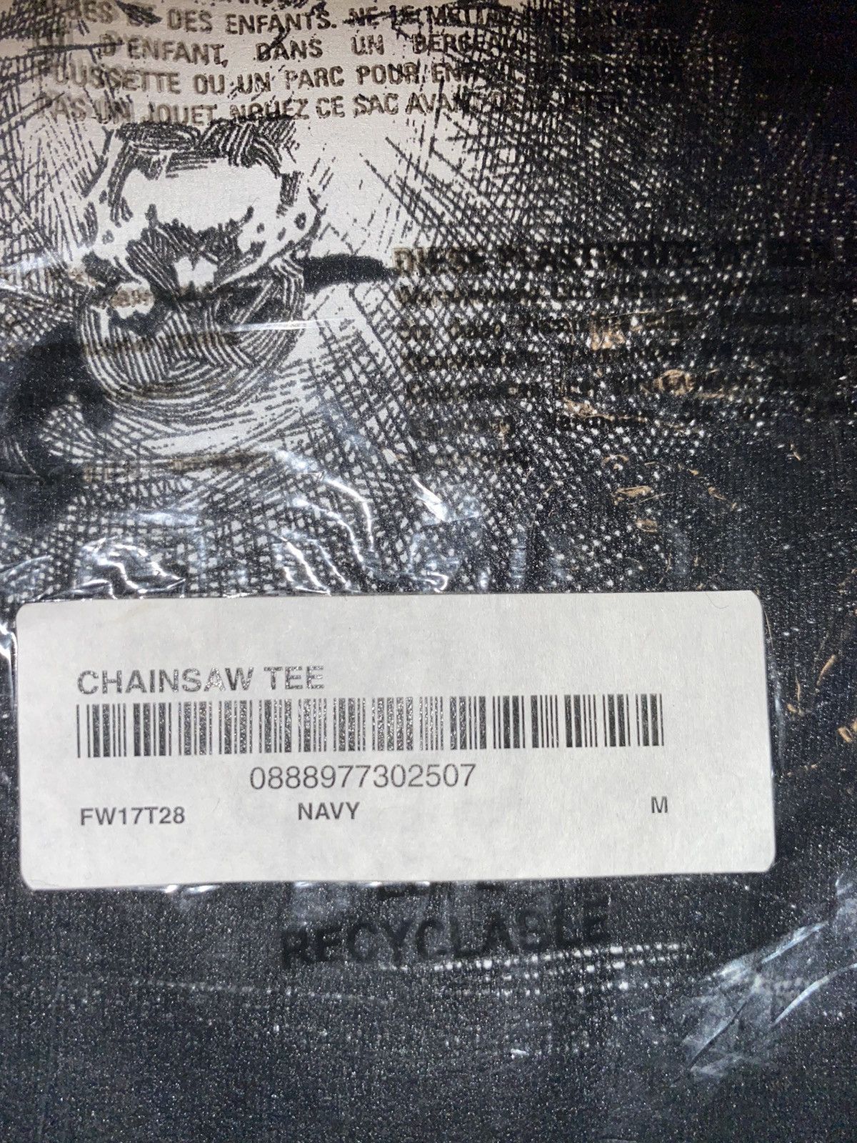 Supreme Supreme Chainsaw Tee Size US M / EU 48-50 / 2 - 3 Thumbnail
