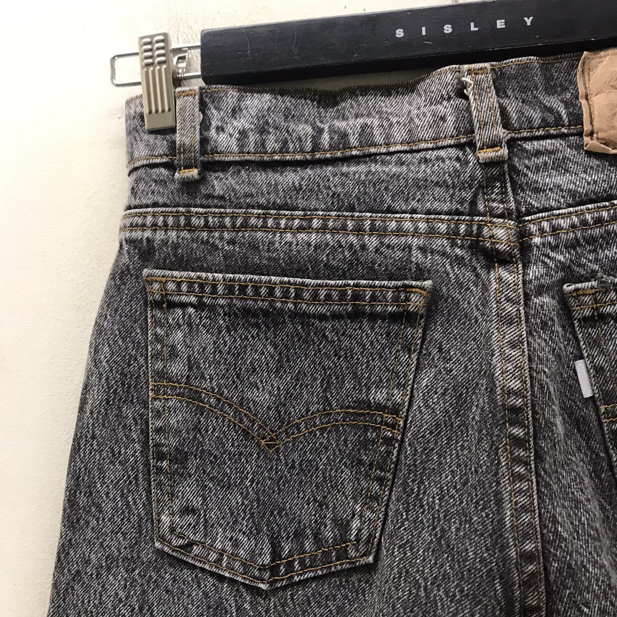 Levi's Vintage 80s Levis Silvertab Stone Wash Jeans Size US 28 / EU 44 - 10 Thumbnail