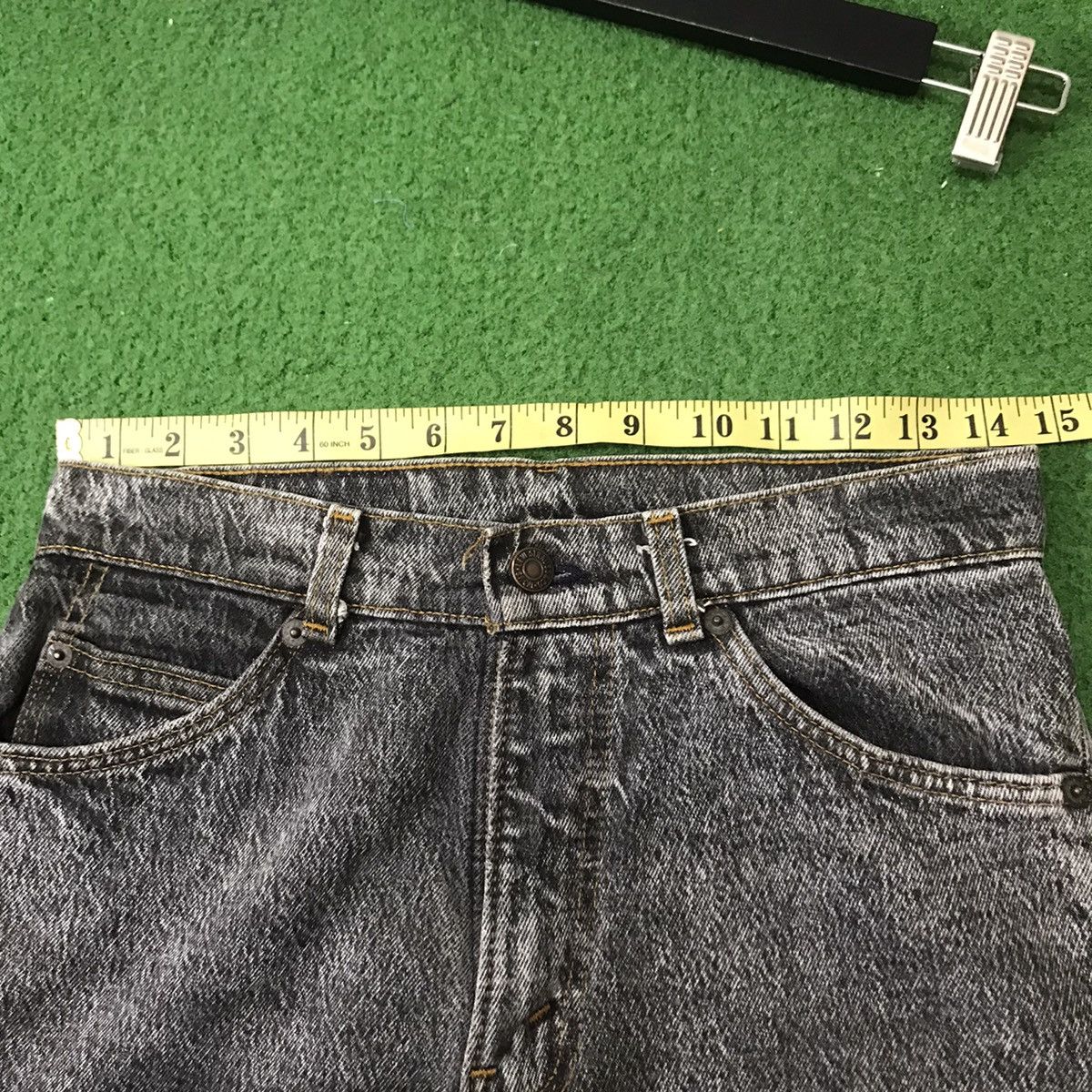 Levi's Vintage 80s Levis Silvertab Stone Wash Jeans Size US 28 / EU 44 - 21 Thumbnail