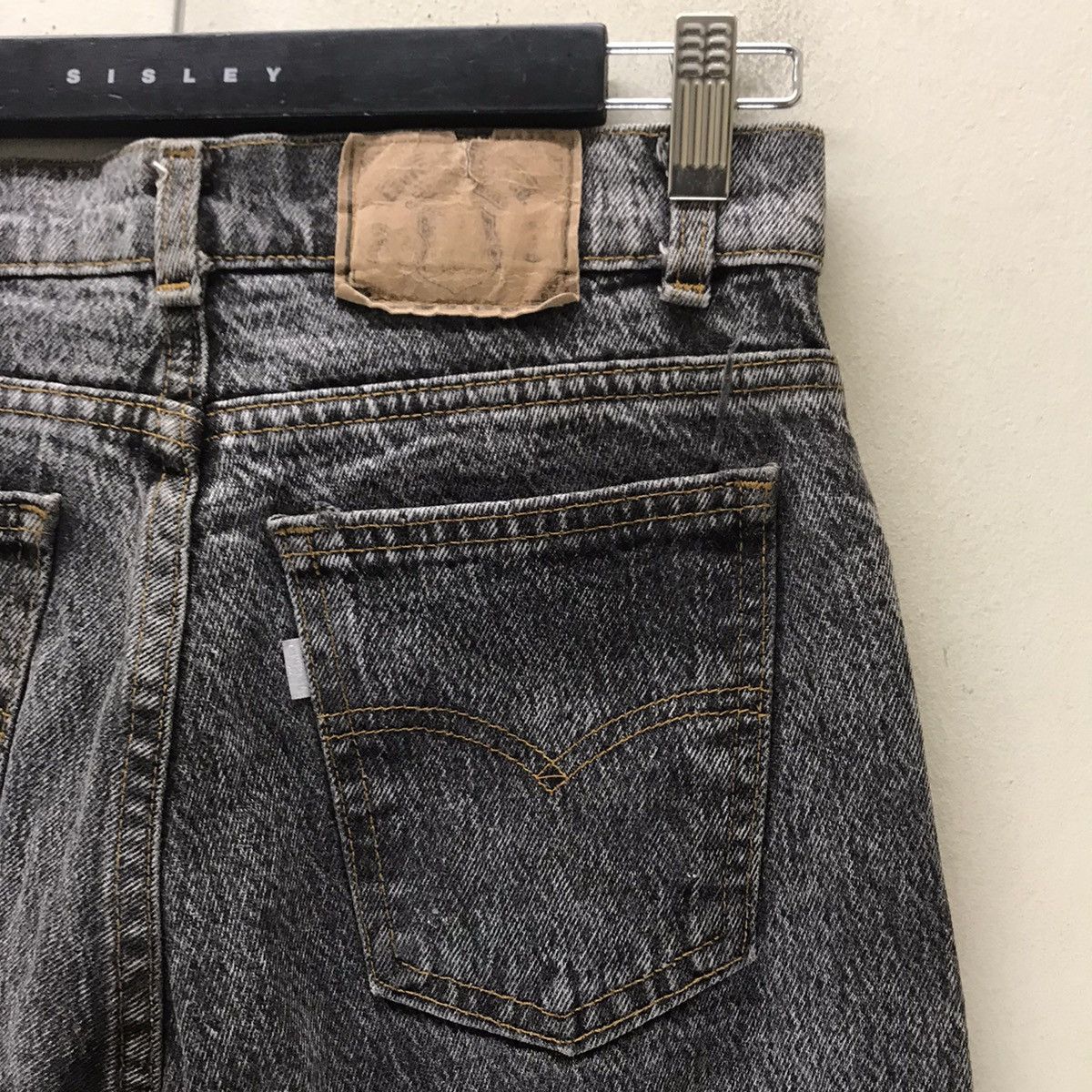Levi's Vintage 80s Levis Silvertab Stone Wash Jeans Size US 28 / EU 44 - 11 Thumbnail