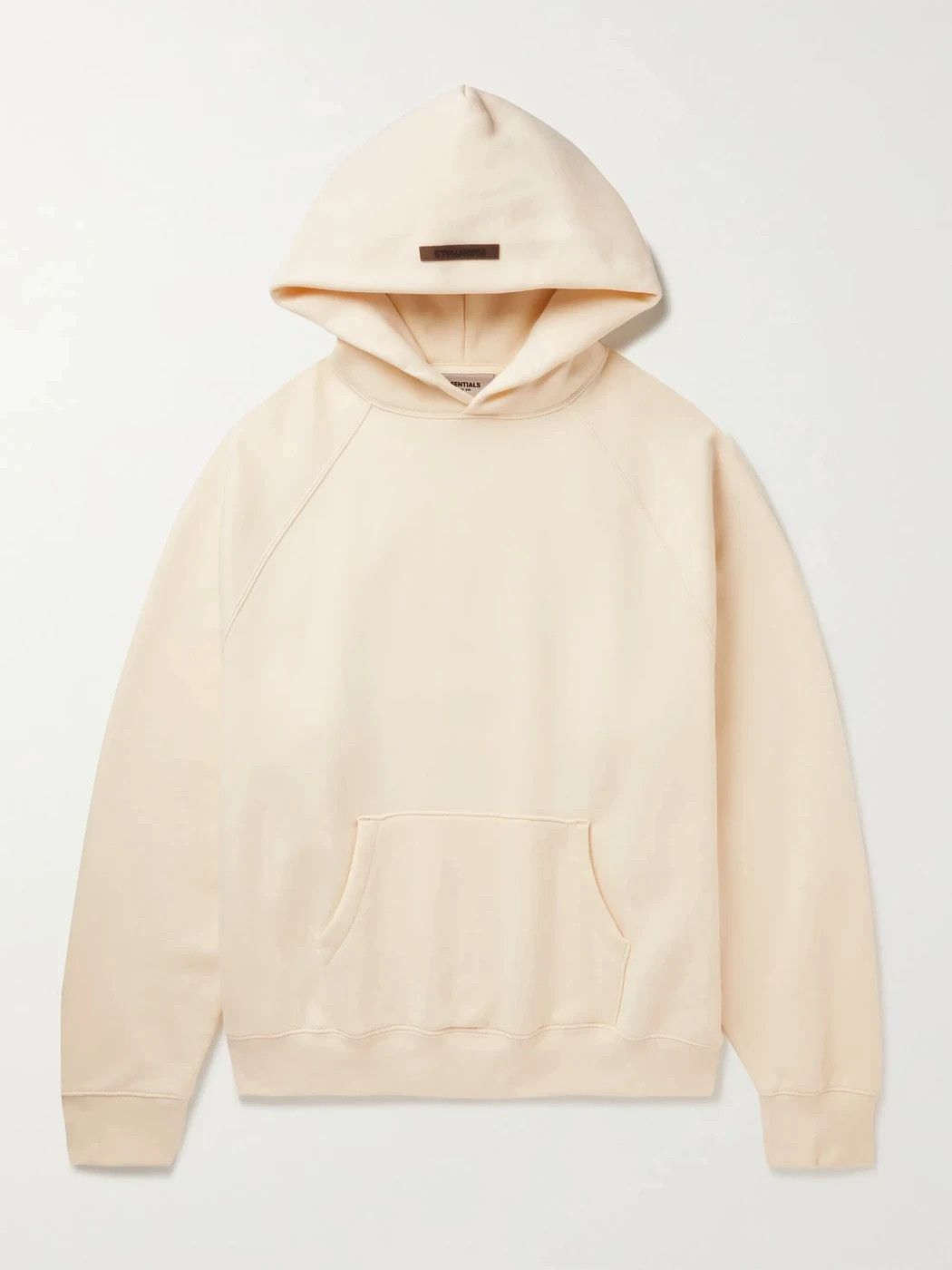 Vintage Fear of God Essentials Cream Hoodie | Grailed