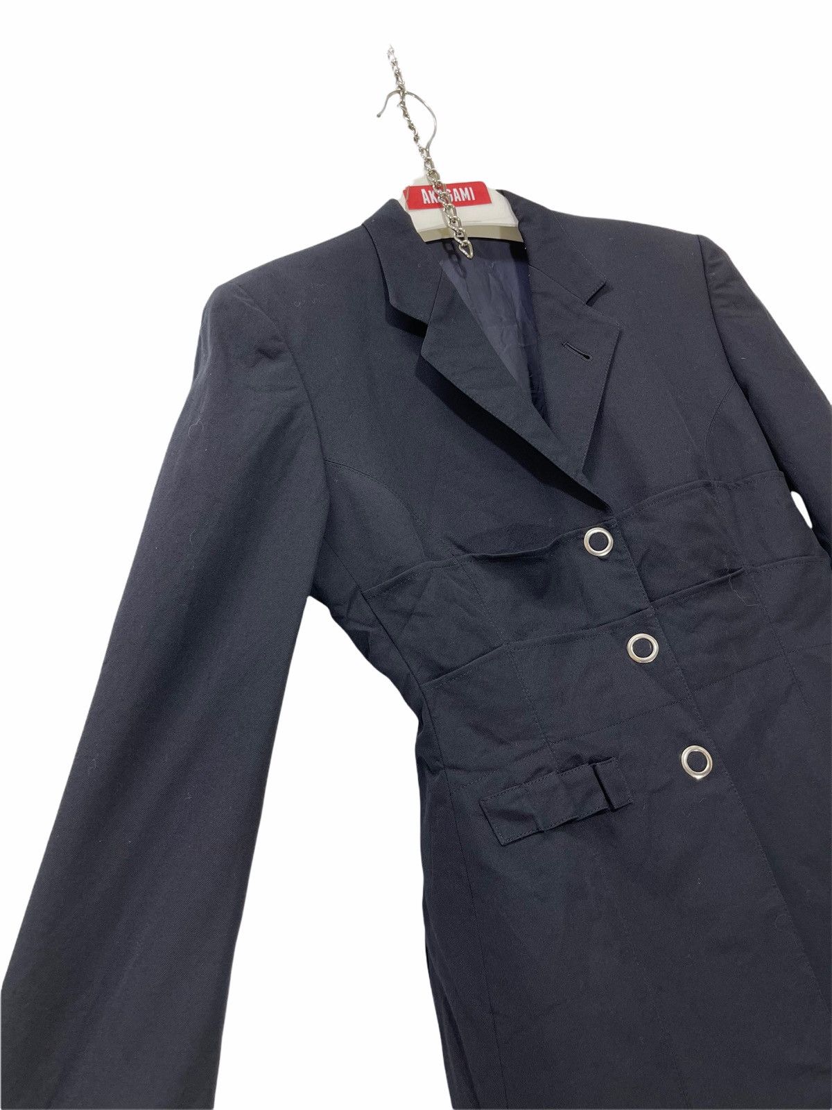 Jean Paul Gaultier JPG Multi Pockets Wool Blazer Slim 1🟩7 Size US S / EU 44-46 / 1 - 7 Thumbnail