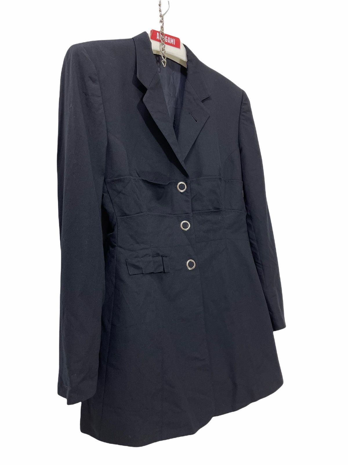 Jean Paul Gaultier JPG Multi Pockets Wool Blazer Slim 1🟩7 Size US S / EU 44-46 / 1 - 6 Thumbnail