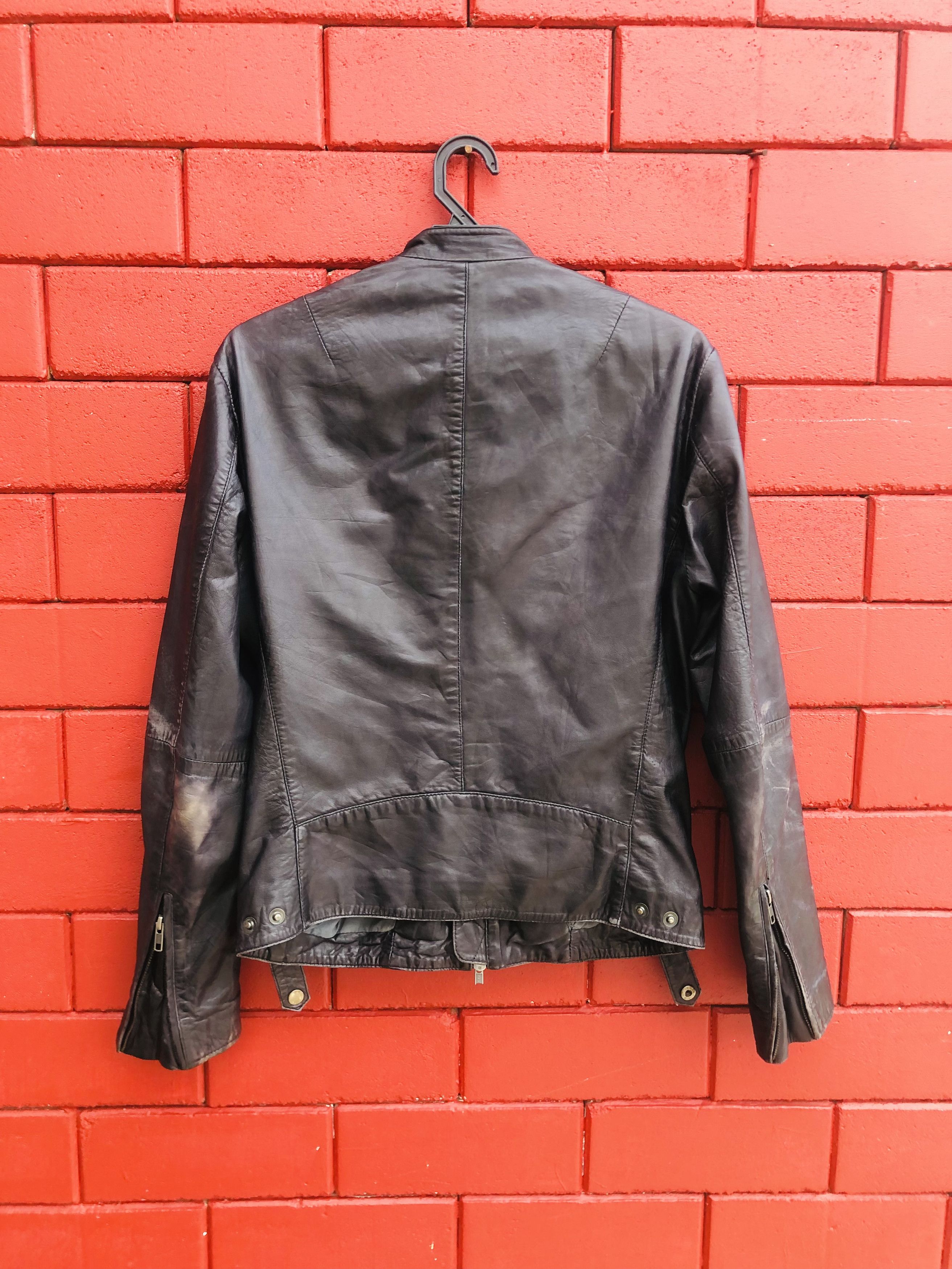 Japanese Brand × Journal Standard Vintage Journal Standart Leather Jacket Travis Scott Style Size US M / EU 48-50 / 2 - 2 Thumbnail