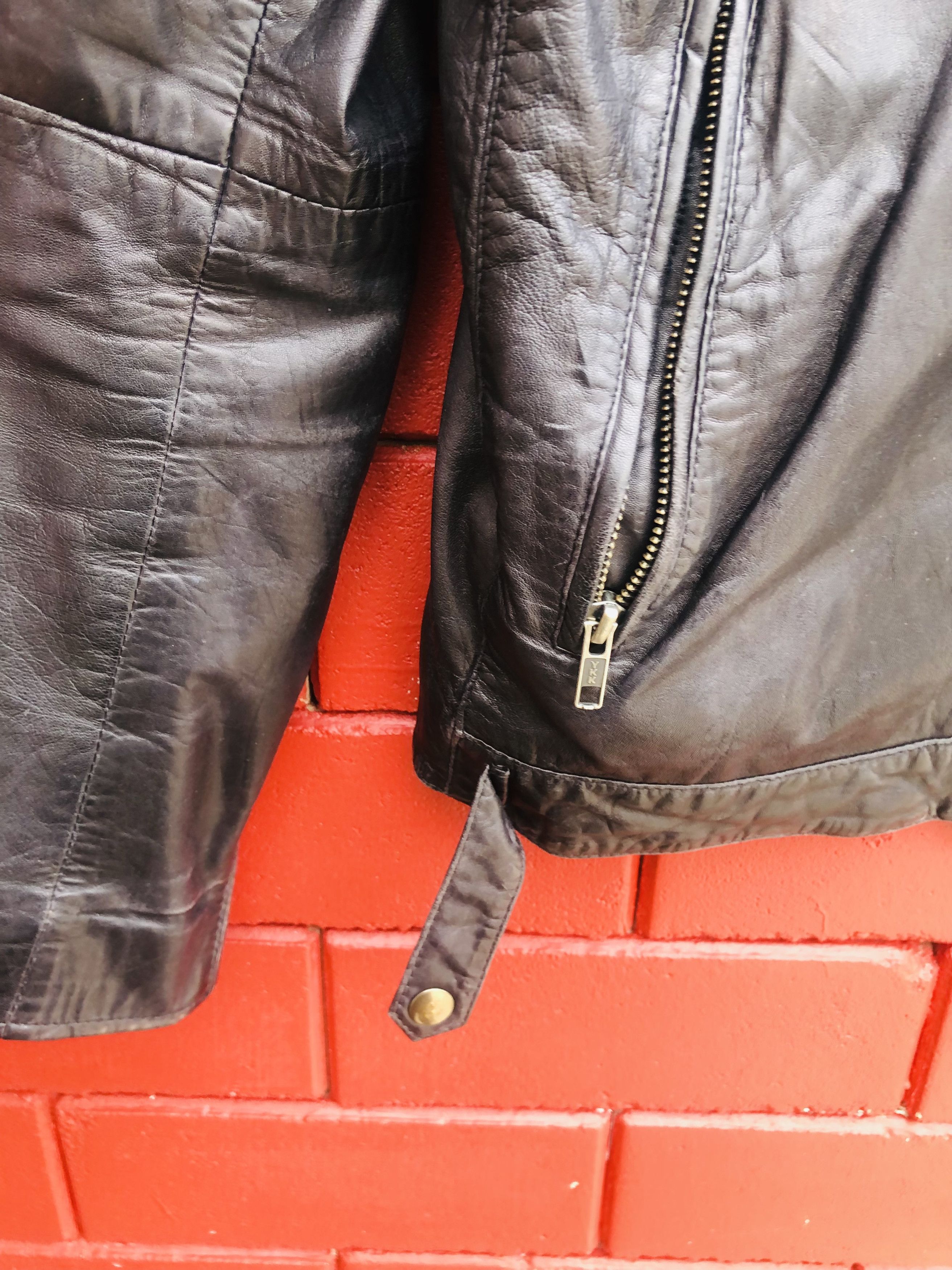 Japanese Brand × Journal Standard Vintage Journal Standart Leather Jacket Travis Scott Style Size US M / EU 48-50 / 2 - 5 Thumbnail