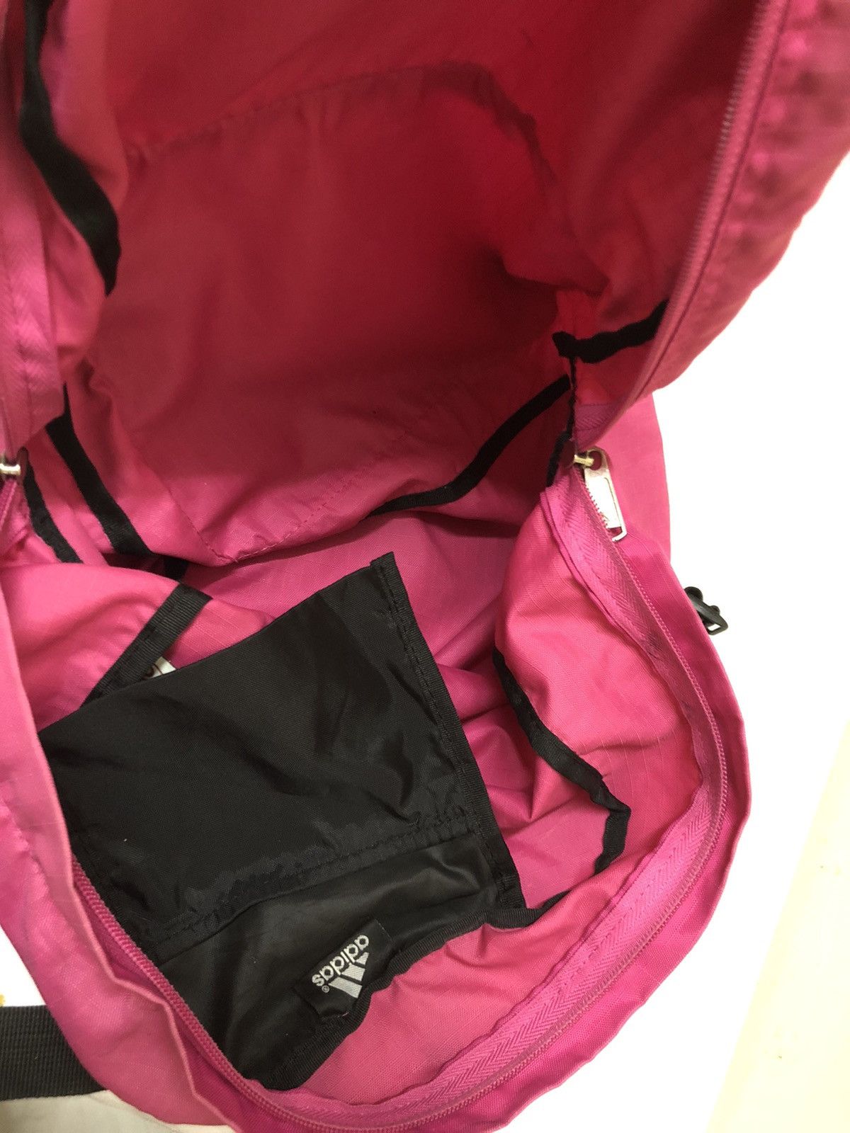 Adidas Very Rare Adidas Backpack Outdoor Style Size ONE SIZE - 8 Thumbnail