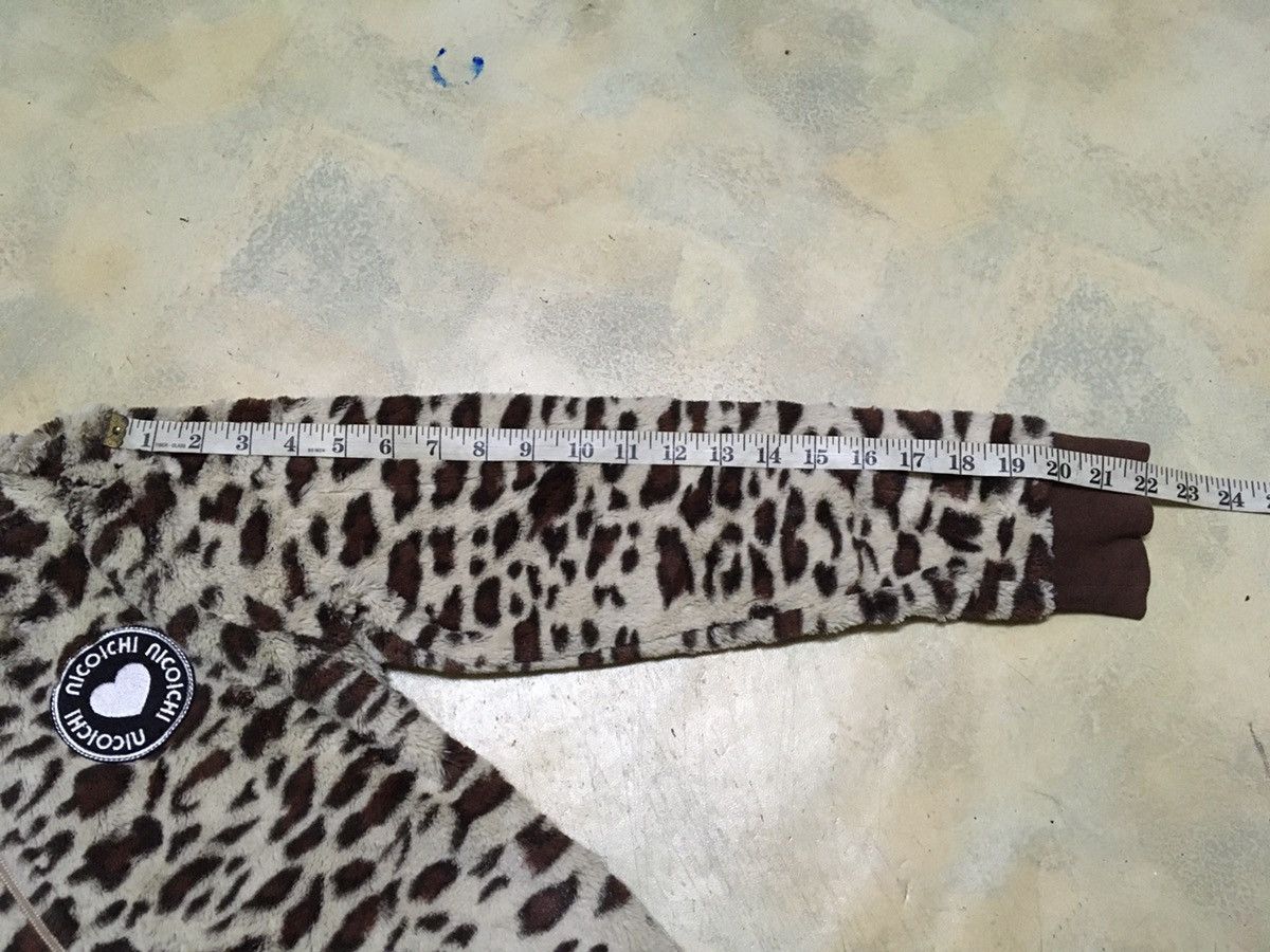 Japanese Brand Nicoichi Baby Doll Leopard Printed Hoodie Sweater Size US S / EU 44-46 / 1 - 10 Thumbnail