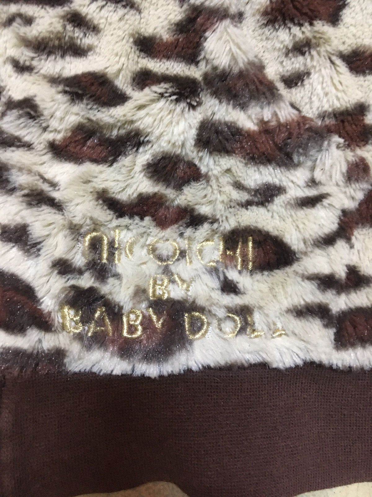 Japanese Brand Nicoichi Baby Doll Leopard Printed Hoodie Sweater Size US S / EU 44-46 / 1 - 3 Thumbnail
