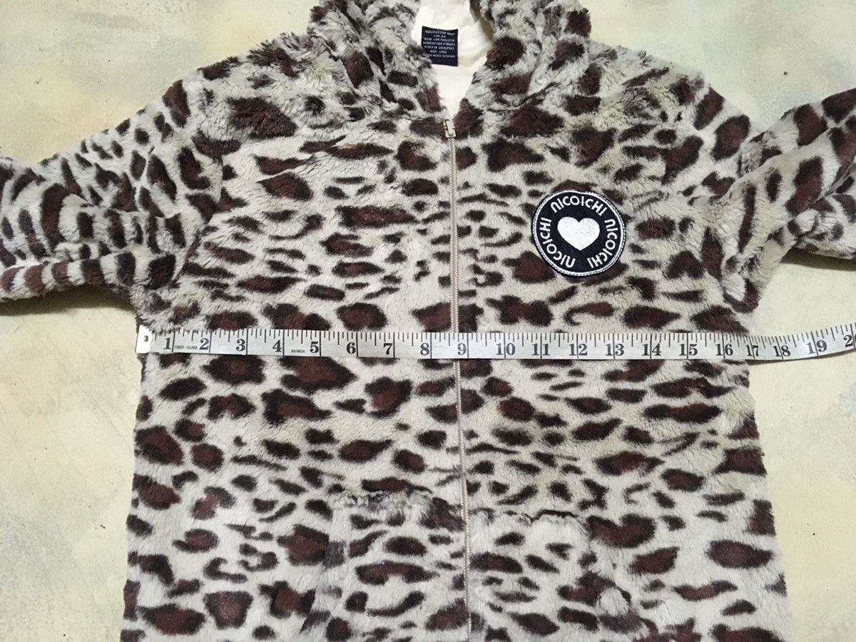 Japanese Brand Nicoichi Baby Doll Leopard Printed Hoodie Sweater Size US S / EU 44-46 / 1 - 7 Thumbnail