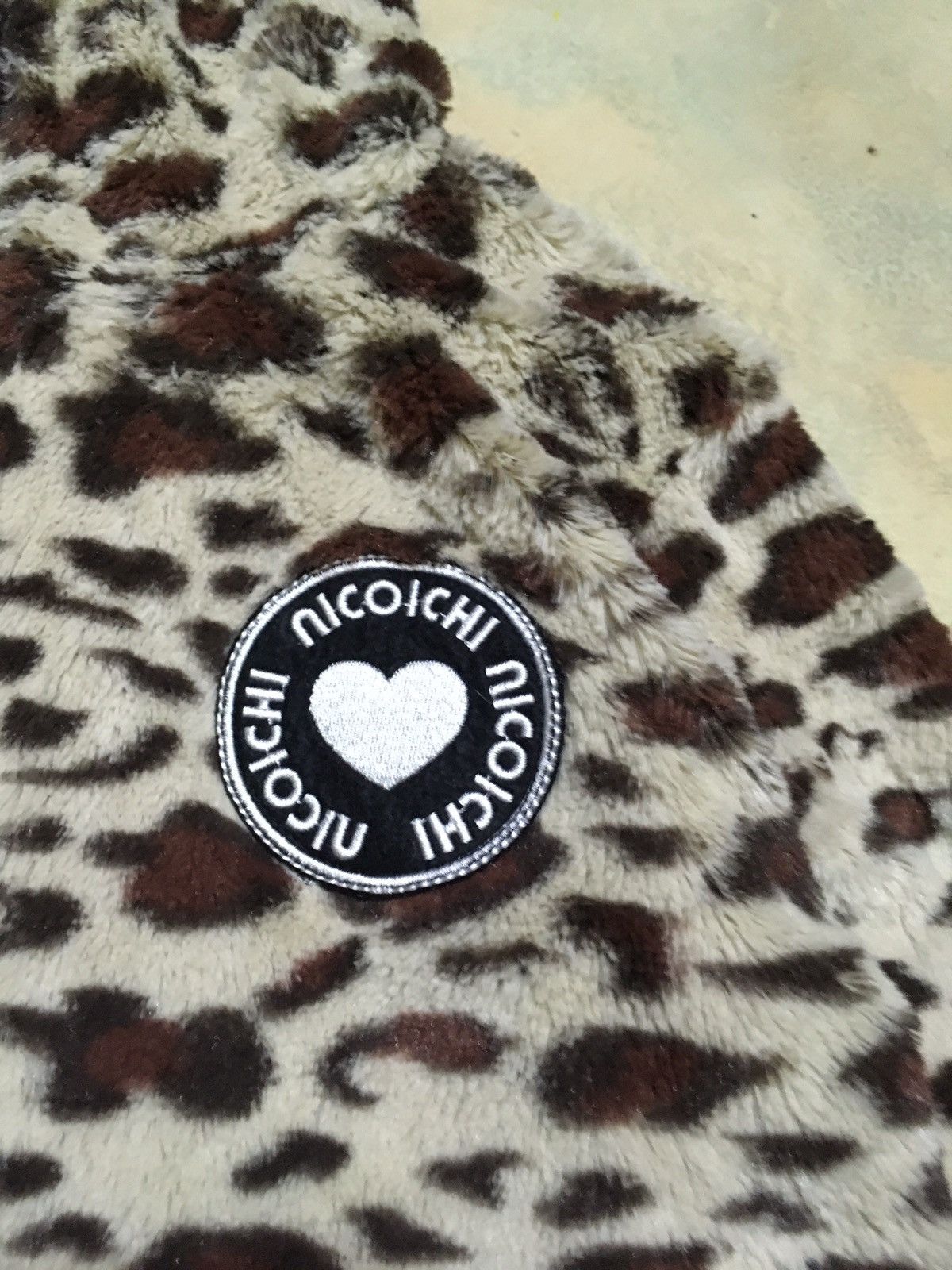 Japanese Brand Nicoichi Baby Doll Leopard Printed Hoodie Sweater Size US S / EU 44-46 / 1 - 4 Thumbnail