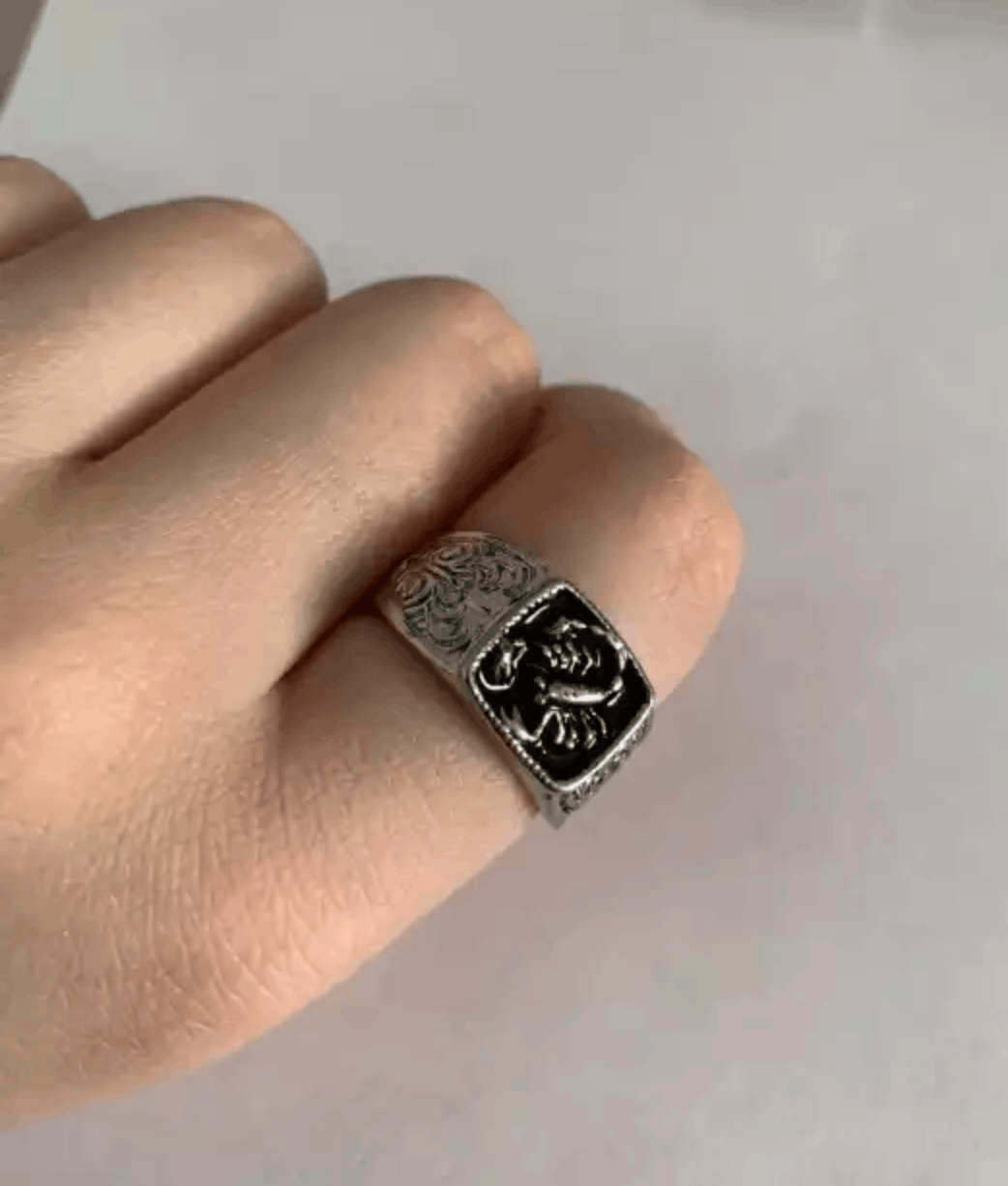 Vintage Punk Scorpion Gothic Style Size ONE SIZE - 3 Thumbnail