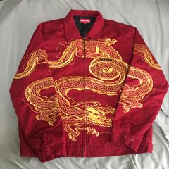 Supreme Dragon Work Jacket | Grailed