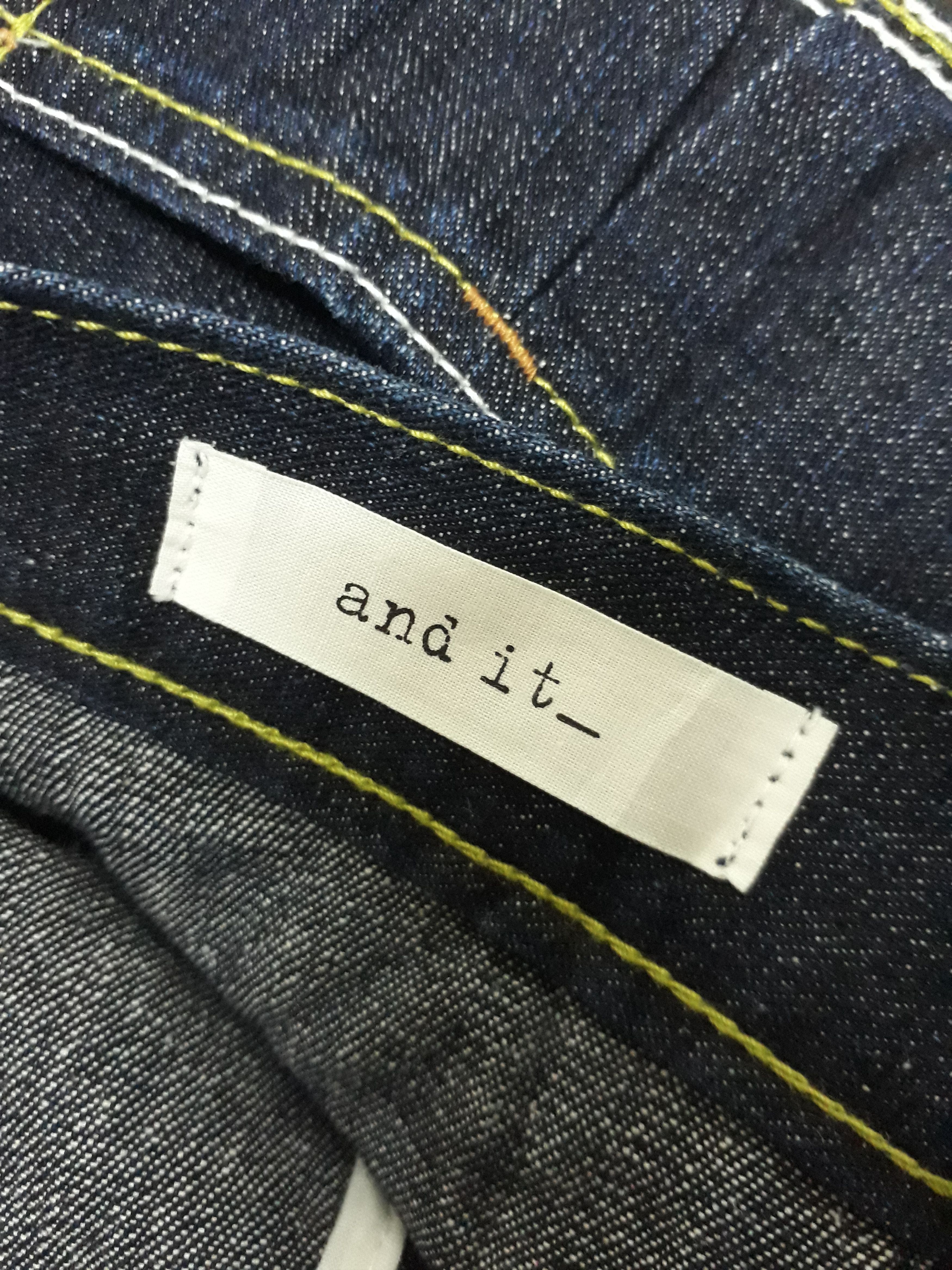Japanese Brand AND It Japanese Brand Denim Pants Size US 30 / EU 46 - 8 Thumbnail