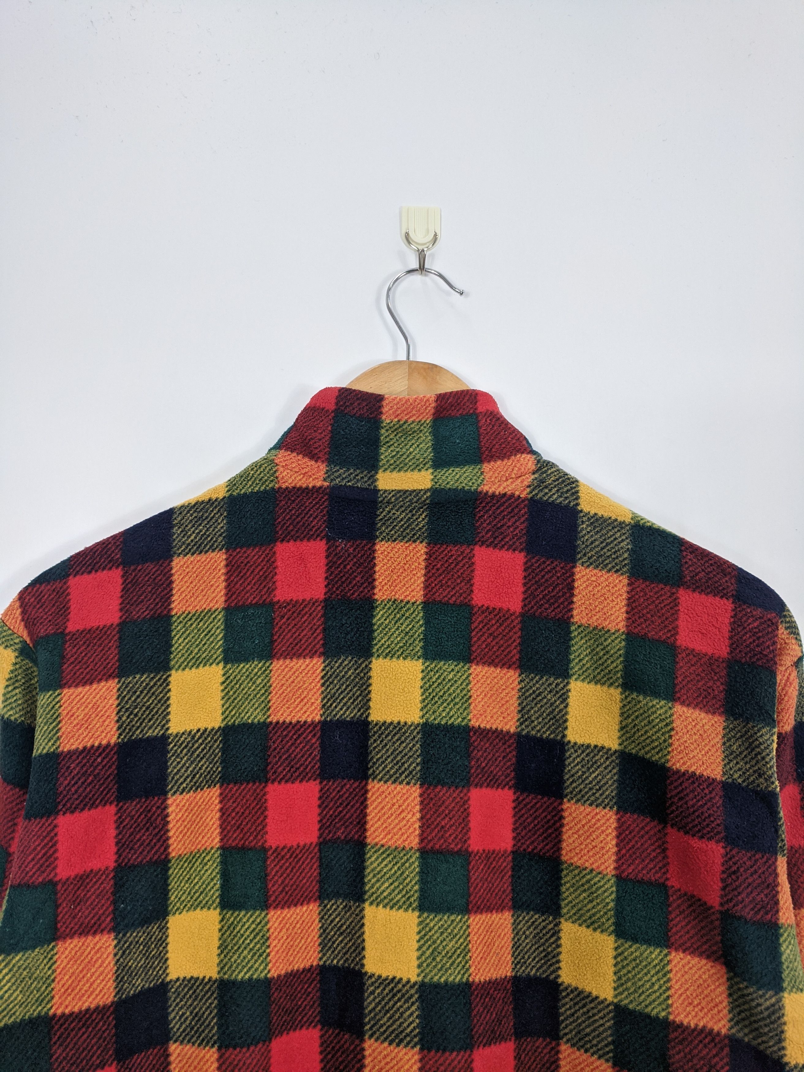 Japanese Brand × Uniqlo Uniqlo Fleece Jacket Plaid Multicolour Size US L / EU 52-54 / 3 - 4 Thumbnail