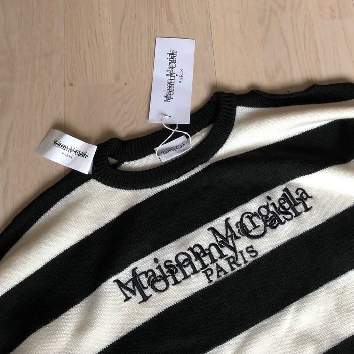 Tommy Cash x Maison Margiela Crewneck Sweater Black Men's - SS21 - US