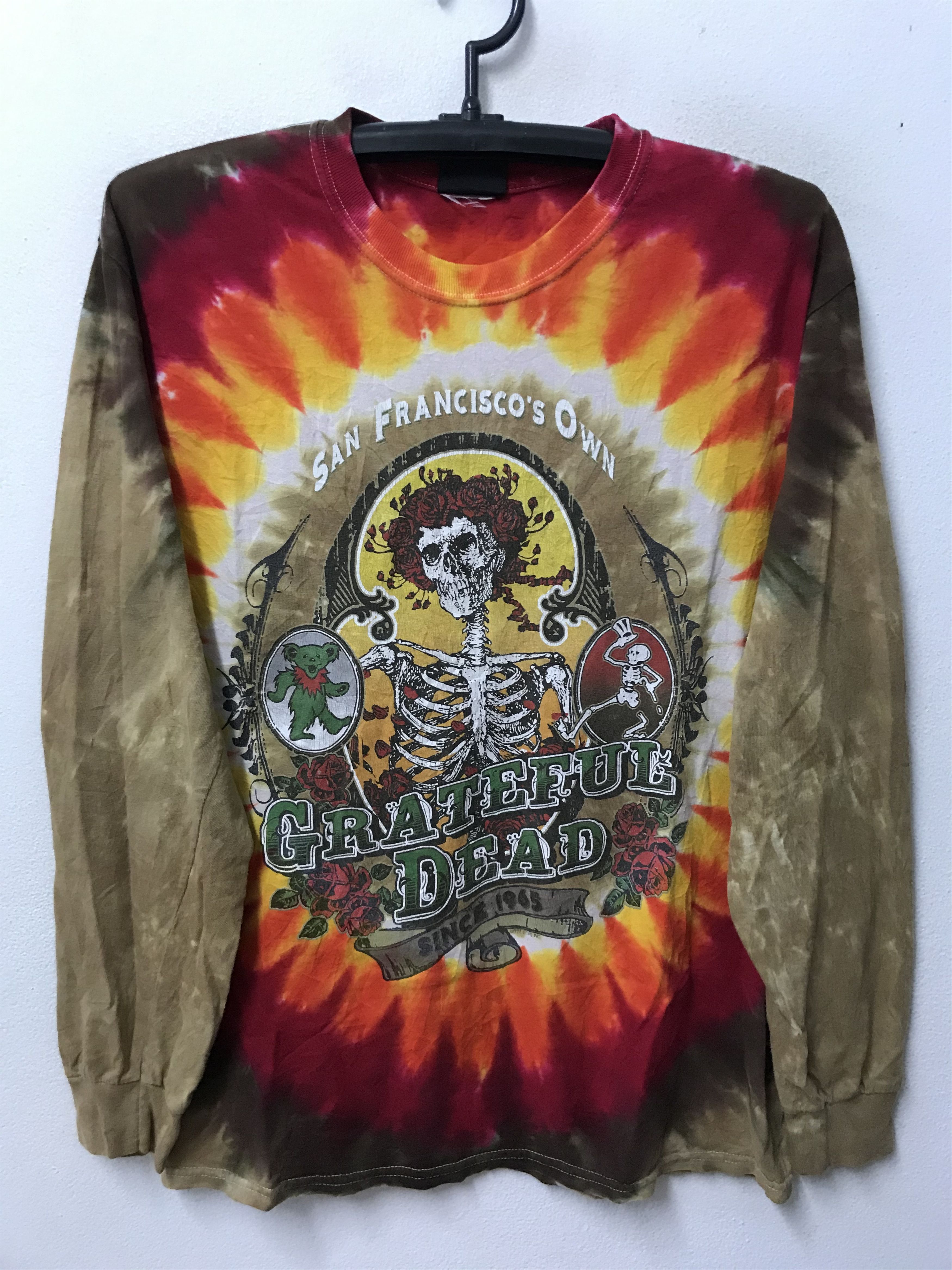Vintage Vintage Grateful Dead 1997 San Francisco Long Sleeve Tie Dye Size US M / EU 48-50 / 2 - 1 Thumbnail