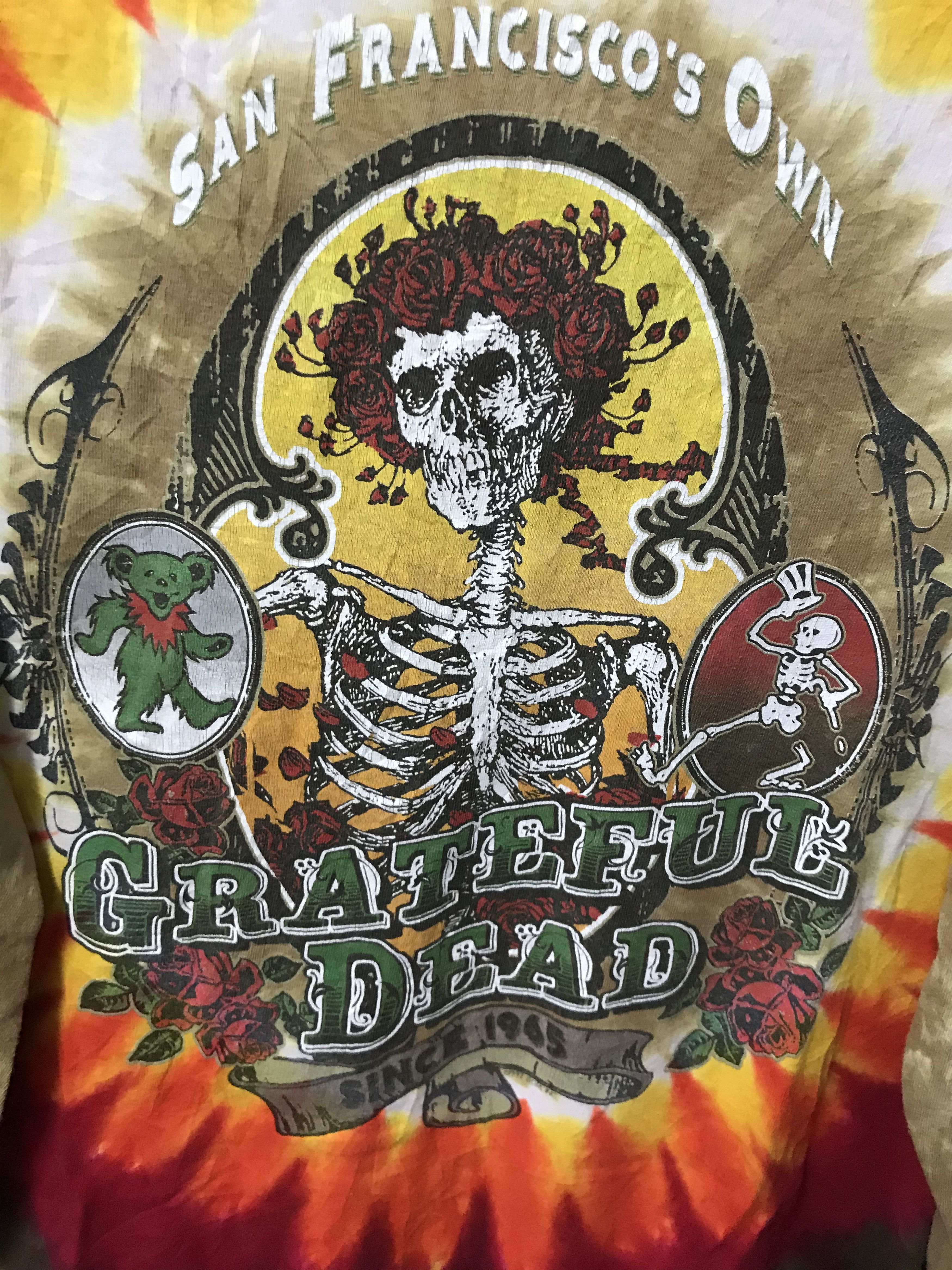 Vintage Vintage Grateful Dead 1997 San Francisco Long Sleeve Tie Dye Size US M / EU 48-50 / 2 - 3 Thumbnail