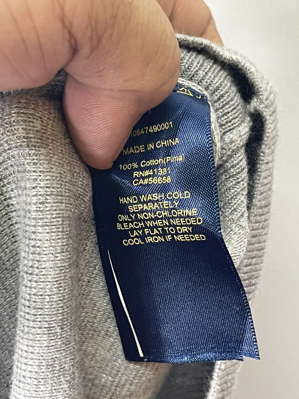Polo Ralph Lauren VINTAGE POLO RALPH LAUREN PIMA COTTON JACKET Size US S / EU 44-46 / 1 - 9 Thumbnail