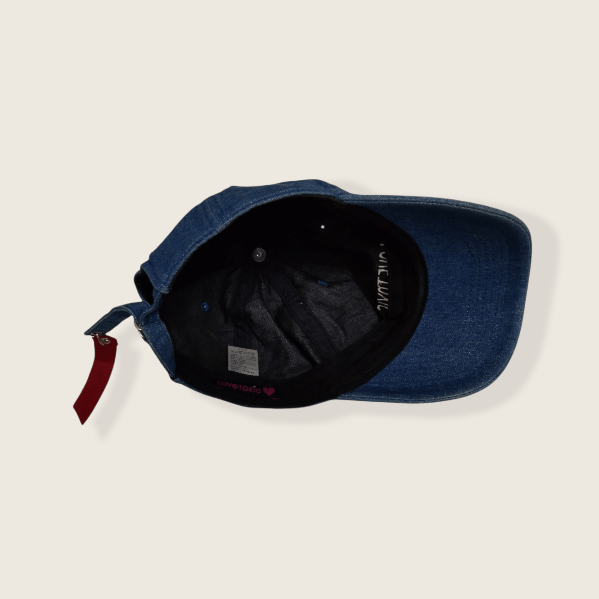 Japanese Brand LOVE TOXIC DENIM HAT Size ONE SIZE - 11 Thumbnail