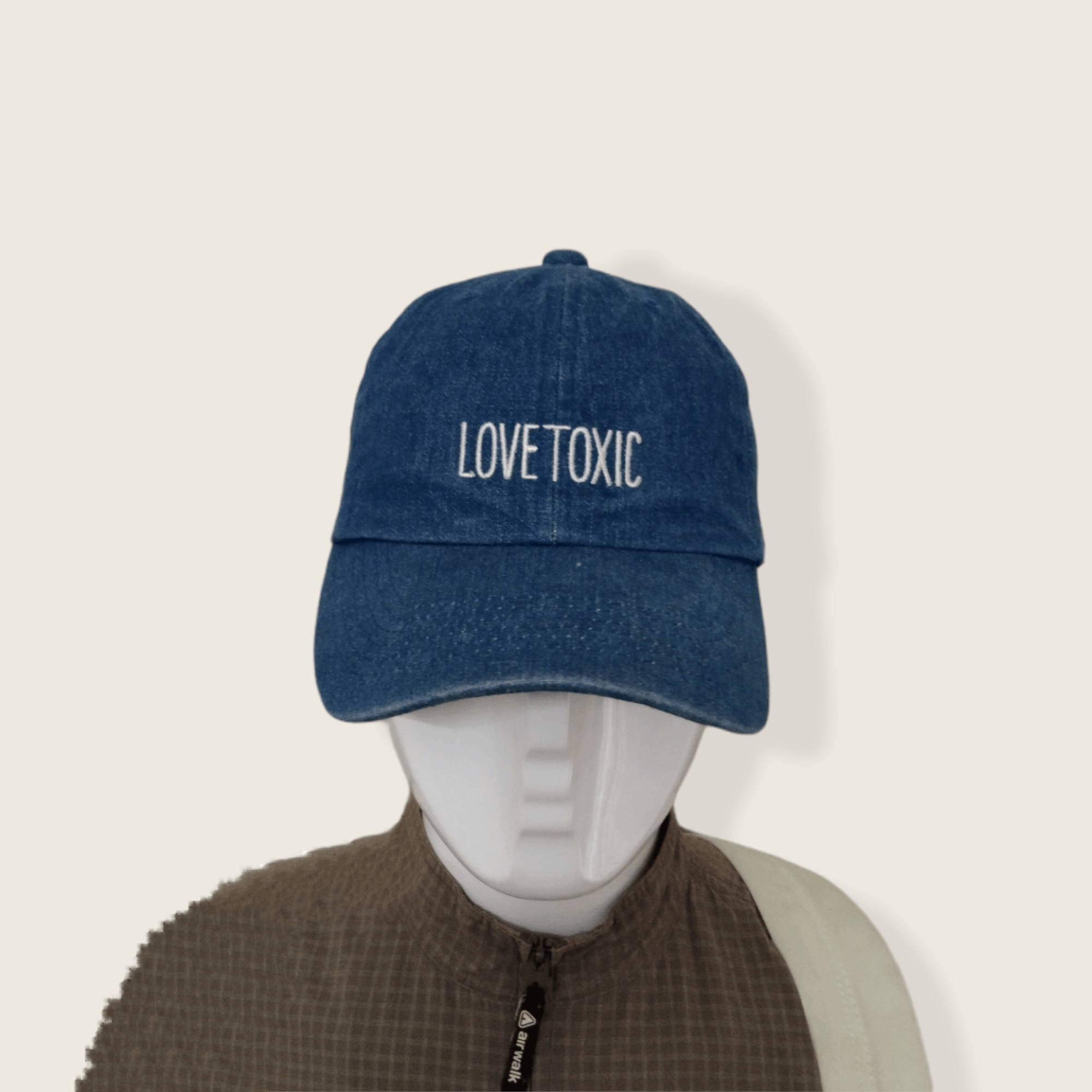 Japanese Brand LOVE TOXIC DENIM HAT Size ONE SIZE - 8 Thumbnail