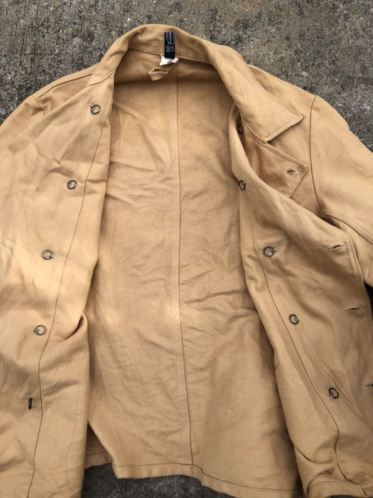 Vintage VINTAGE GERMANY 70's moleskin double breasted work jacket