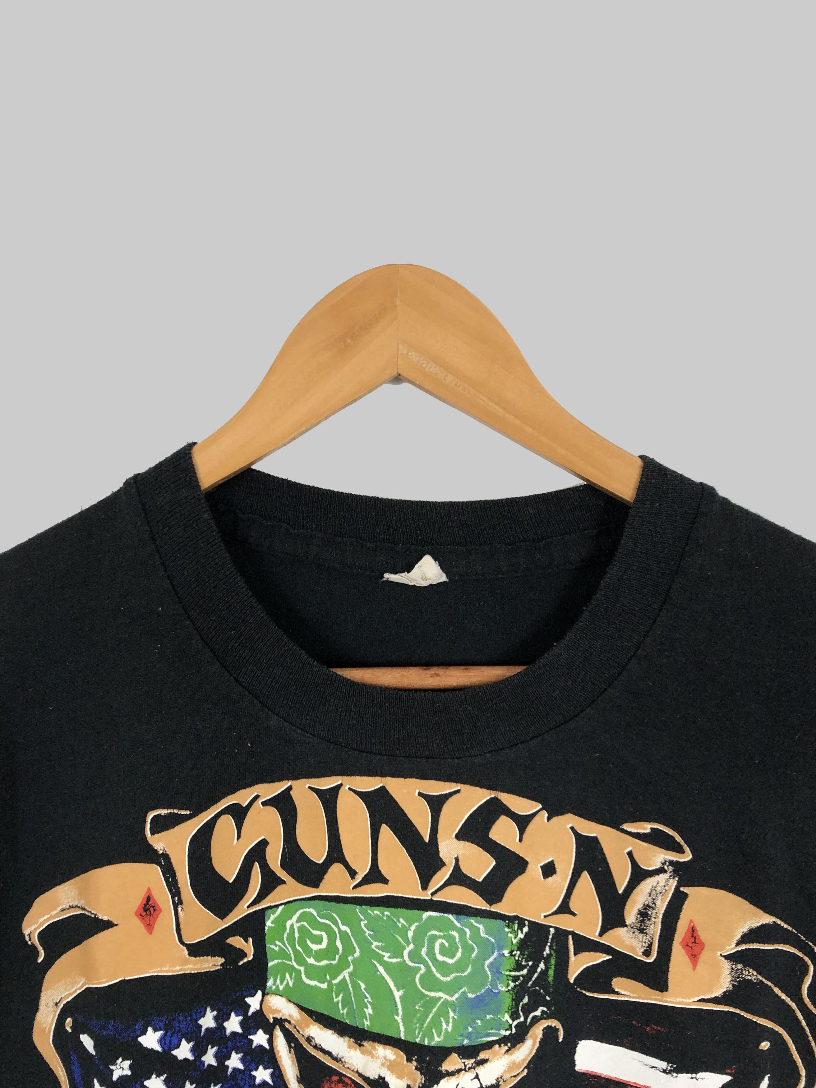 Band Tees Vintage 90s Guns N Roses (Linkin Park Pink Floyd Pearl Jam Size US M / EU 48-50 / 2 - 2 Thumbnail