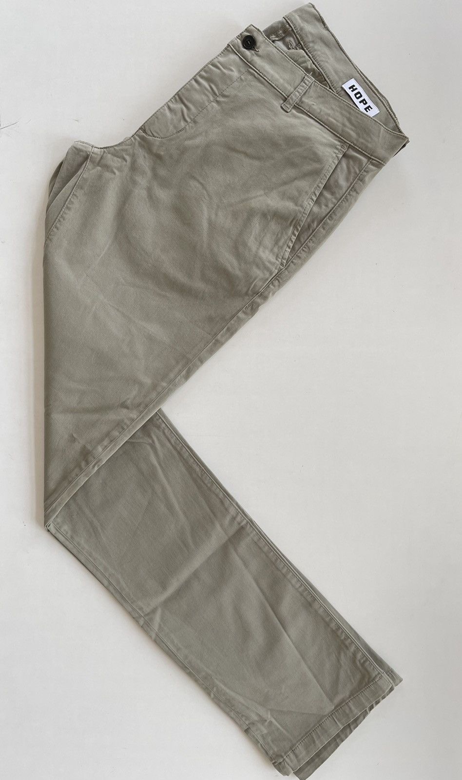 Hope Hope Pale Khaki Nash Trouser Size US 36 / EU 52 - 3 Thumbnail